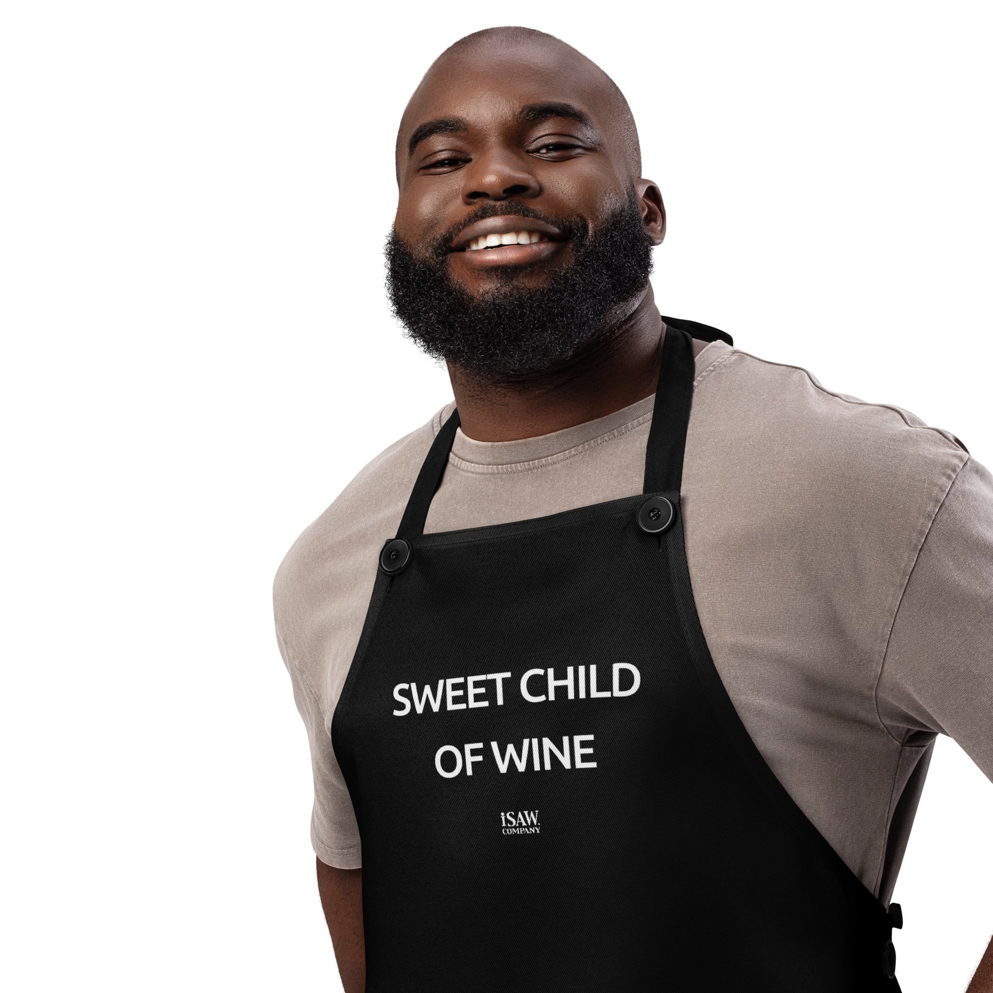Sweet Child Of Wine - Black Apron - iSAW Company
