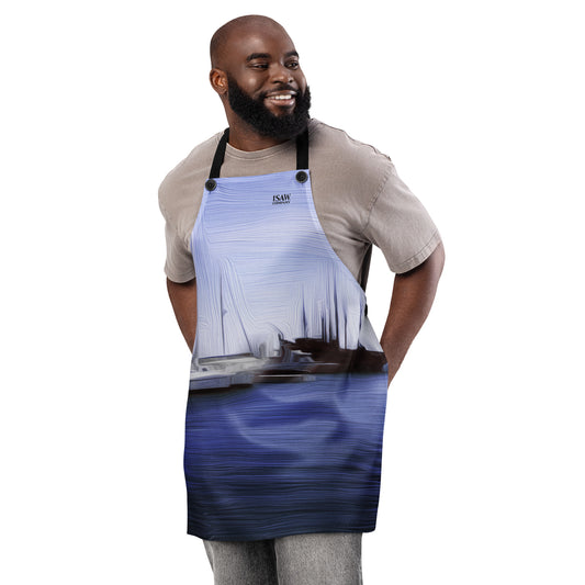 The Sleeping Yachts (at Afternoon) - Apron - iSAW Company