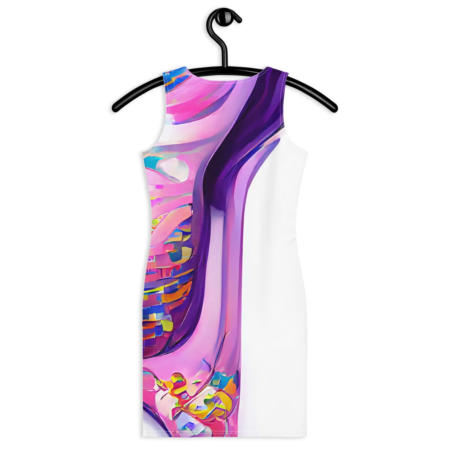 Hippie Guitar - Womens Bodycon Dress - iSAW Company