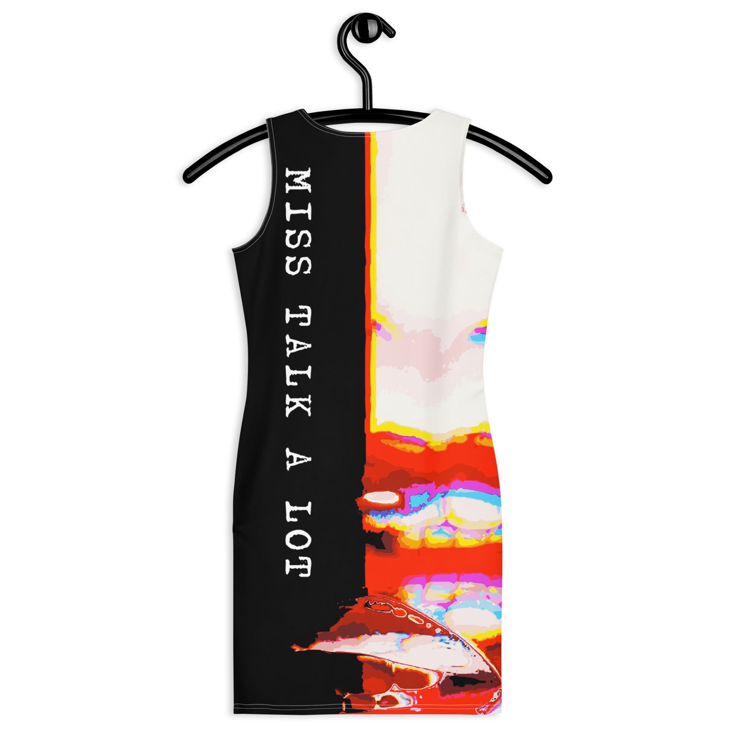 Miss Talk A Lot - Womens Bodycon Dress - iSAW Company