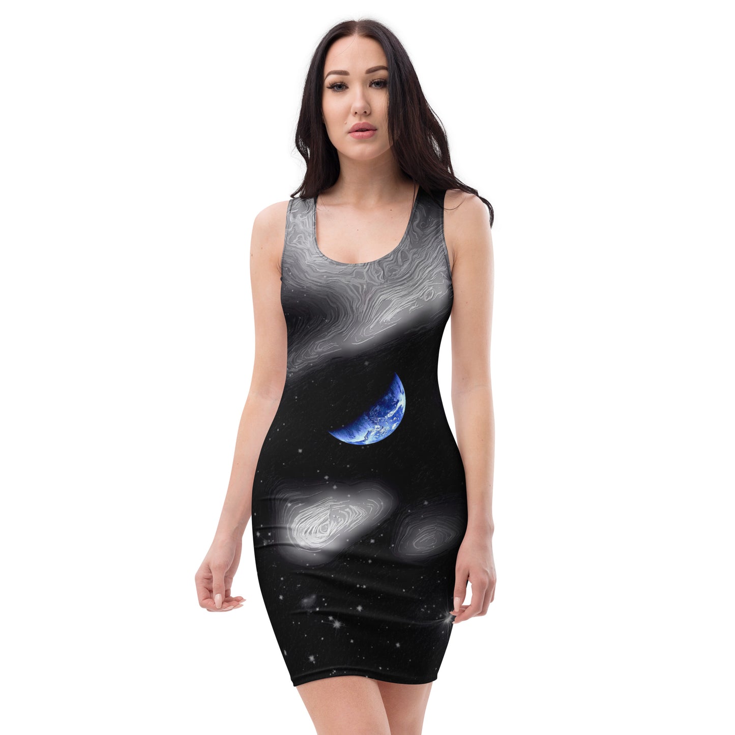 In The Quiet of Your Mind - Womens Bodycon Dress - iSAW Company