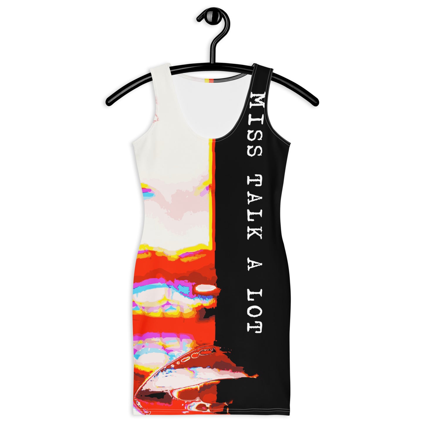 Miss Talk A Lot - Womens Bodycon Dress - iSAW Company