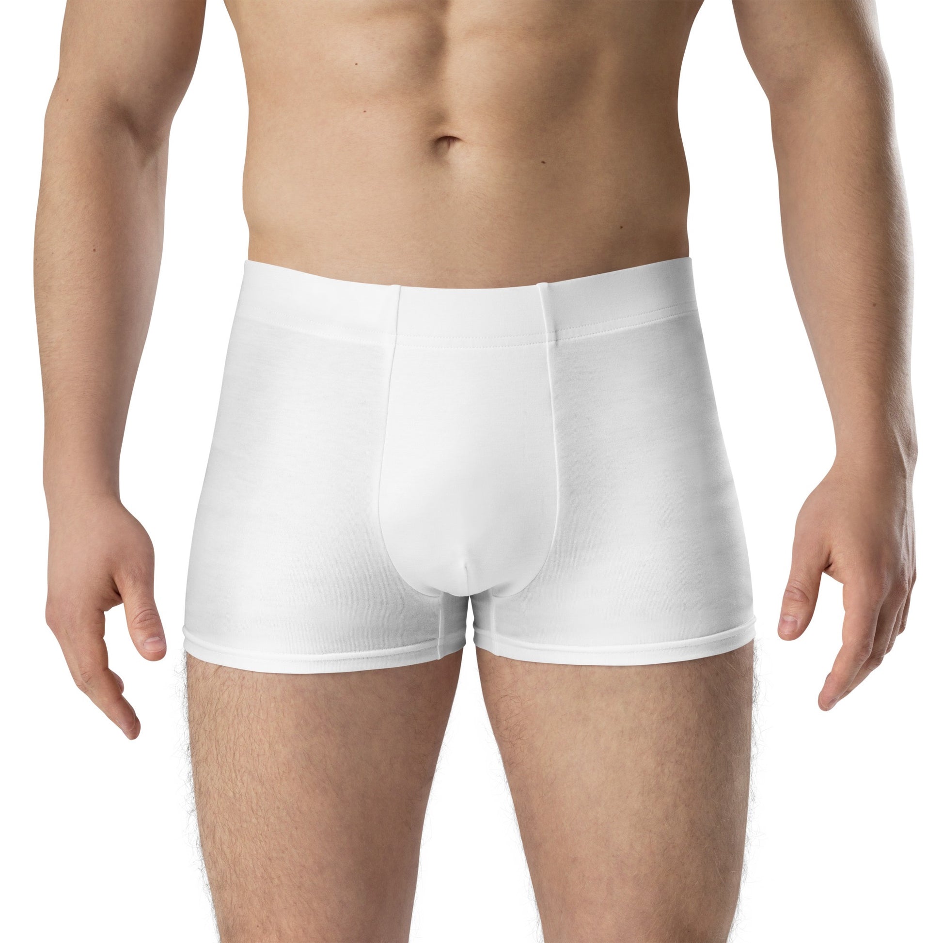 iSAW Mens White Boxer Briefs - Premium Comfort & Style - iSAW Company