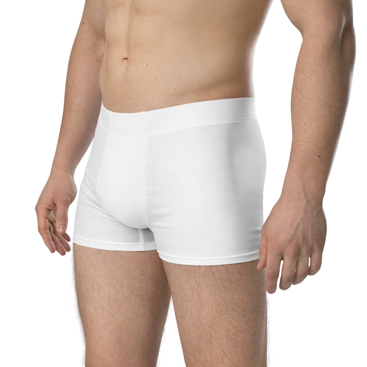 iSAW Mens White Boxer Briefs - Premium Comfort & Style - iSAW Company
