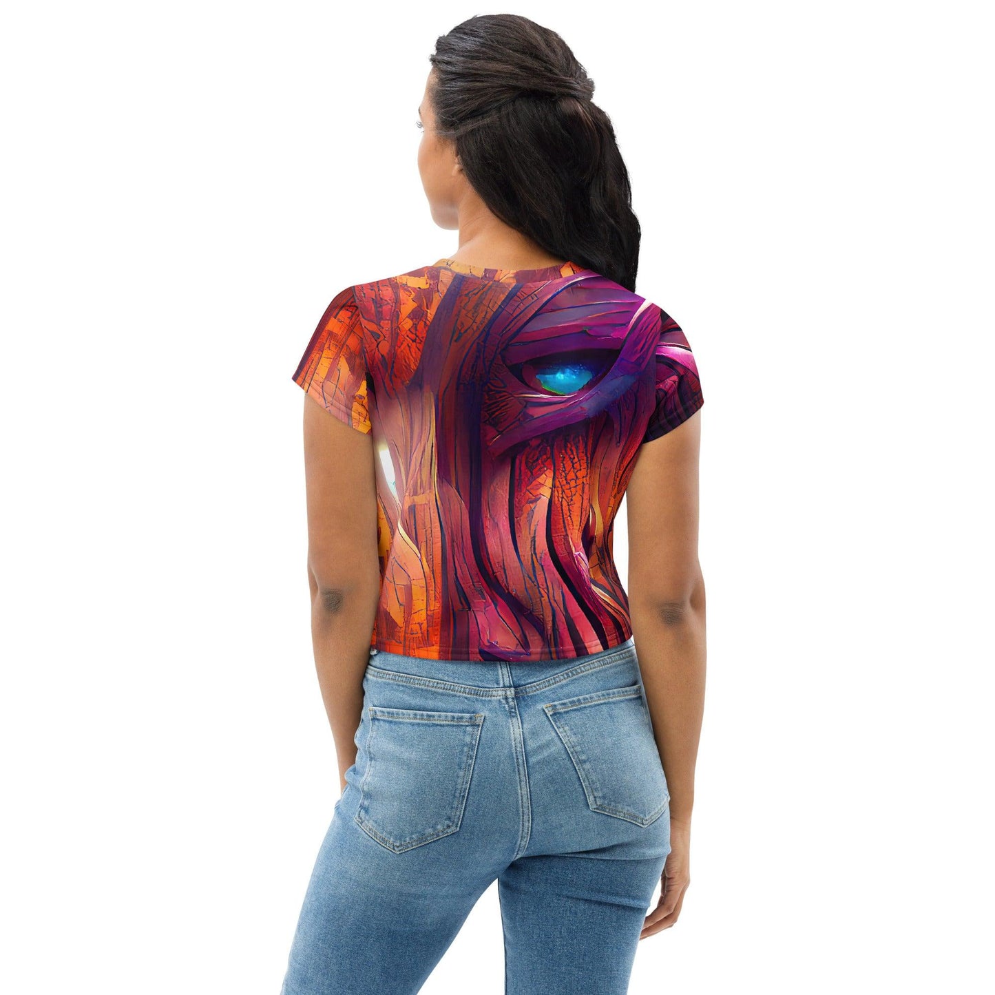 Hardwood - Womens Crop Tee - iSAW Company