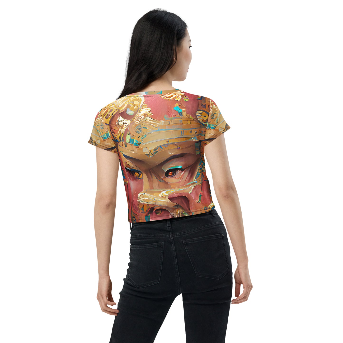 Huángdì - Womens Crop Tee - iSAW Company