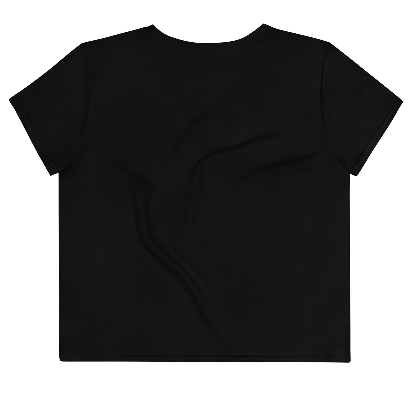 I Can Make Wine Disappear - Womens Black Crop Tee - iSAW Company