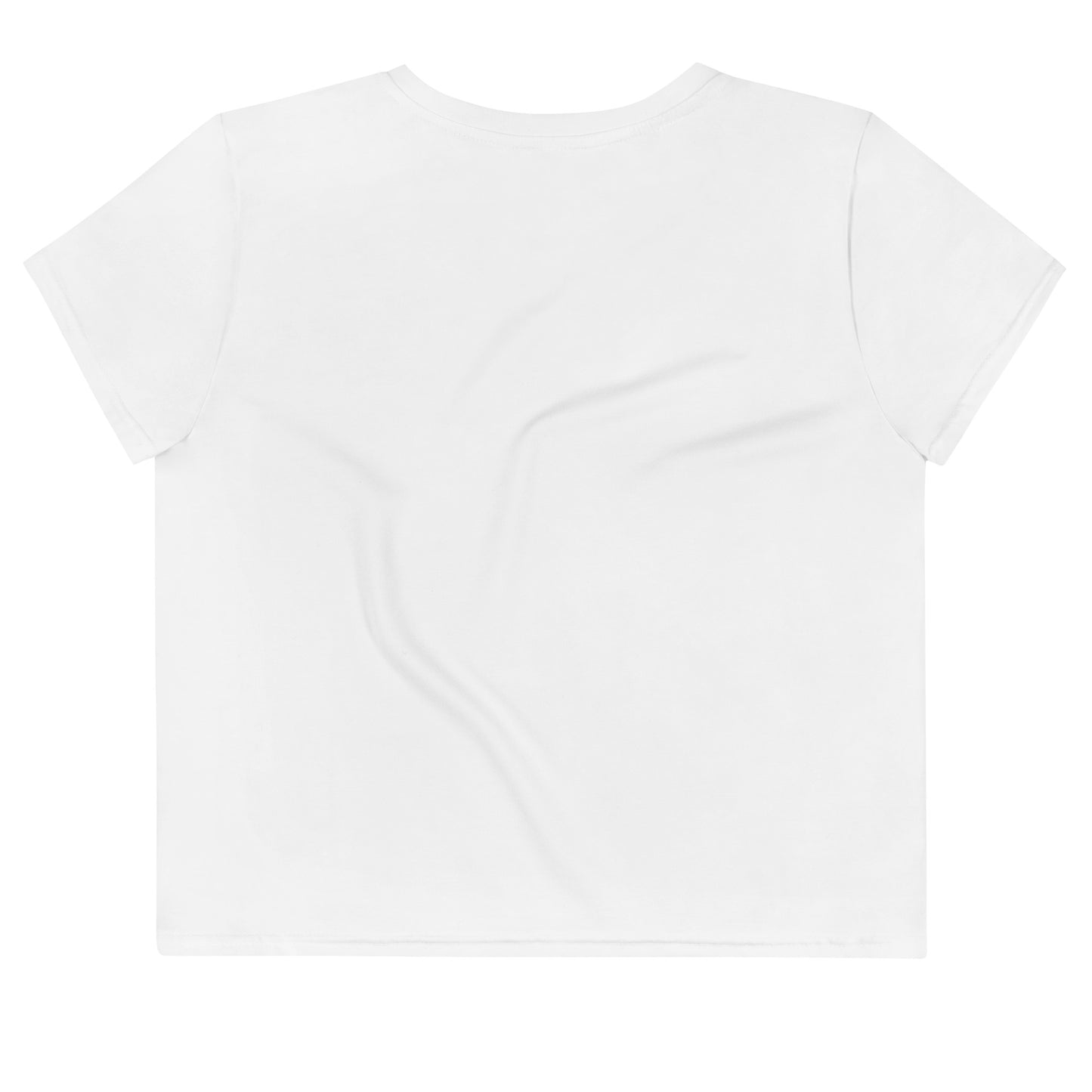 I Can Make Wine Disappear - Womens White Crop Tee - iSAW Company