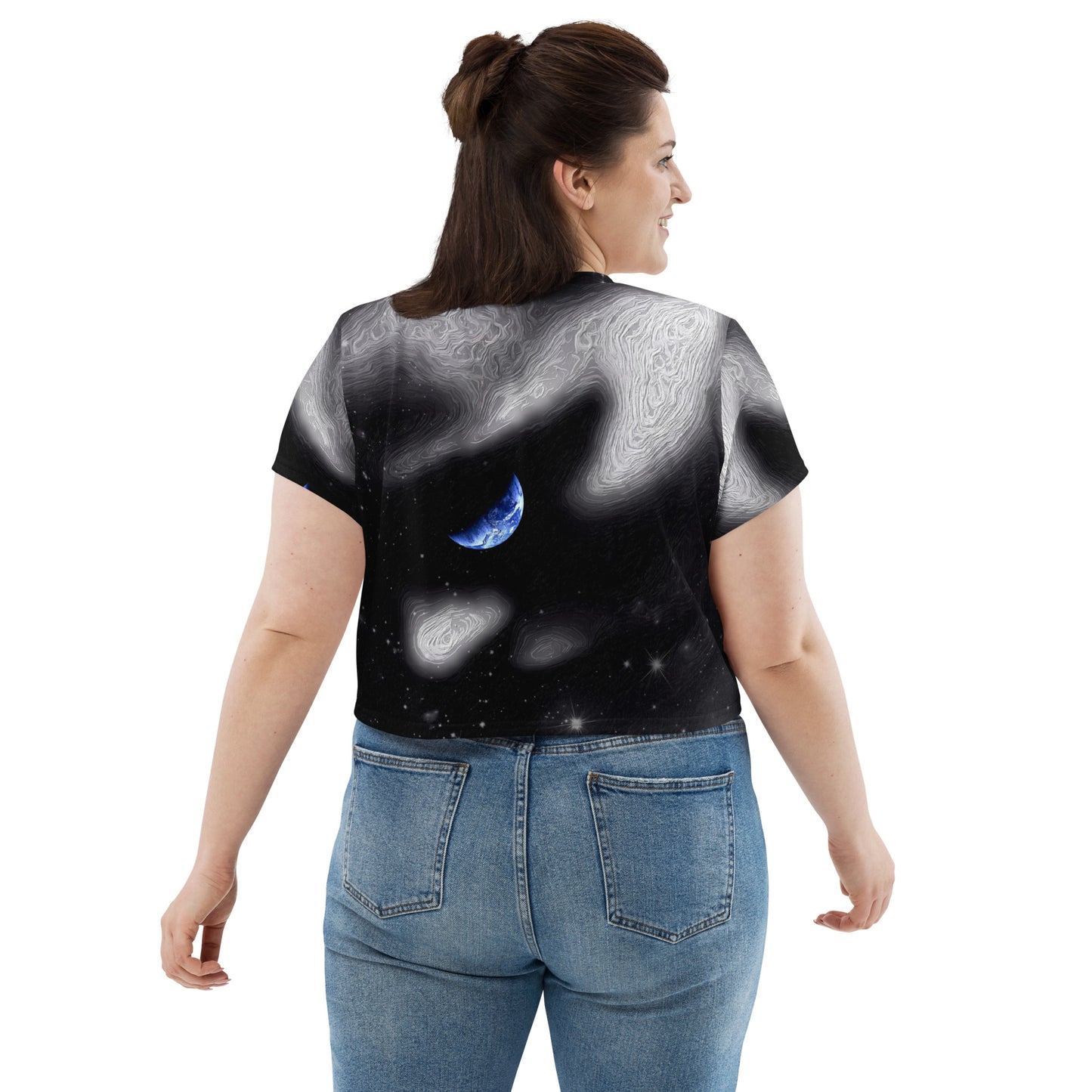 In The Quiet of Your Mind - Womens Crop Tee - iSAW Company