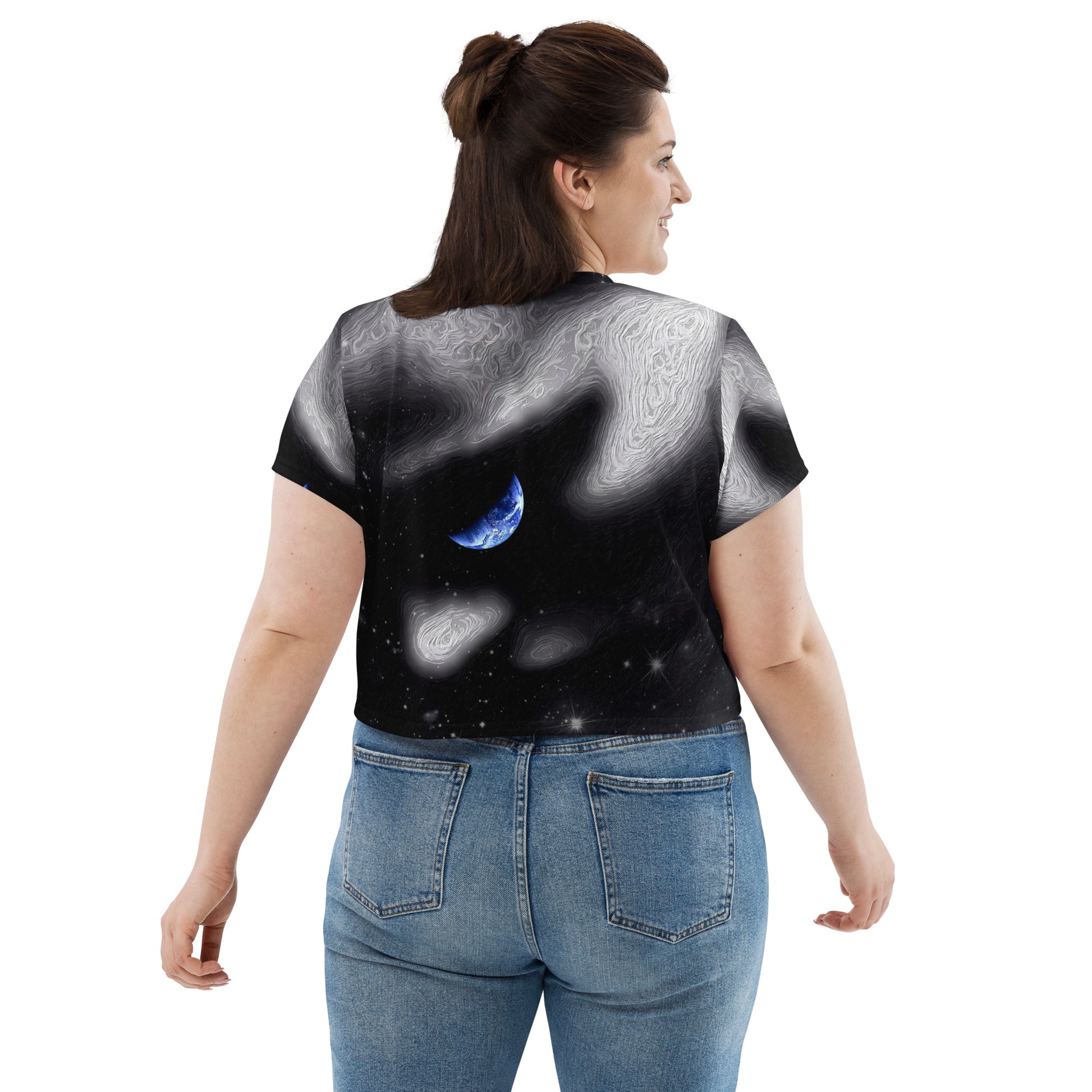 In The Quiet of Your Mind - Womens Crop Tee - iSAW Company