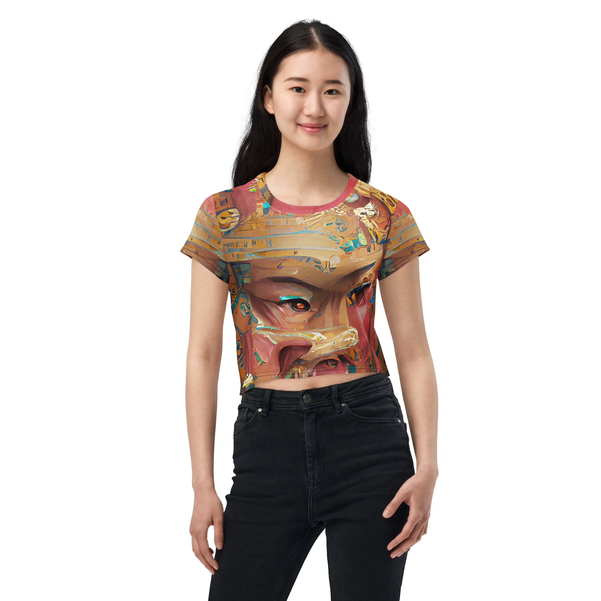 Huángdì - Womens Crop Tee - iSAW Company