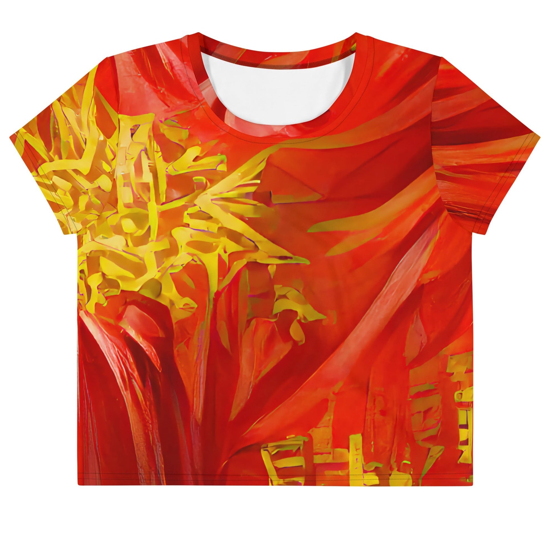 Qízhì - Womens Crop Tee - iSAW Company