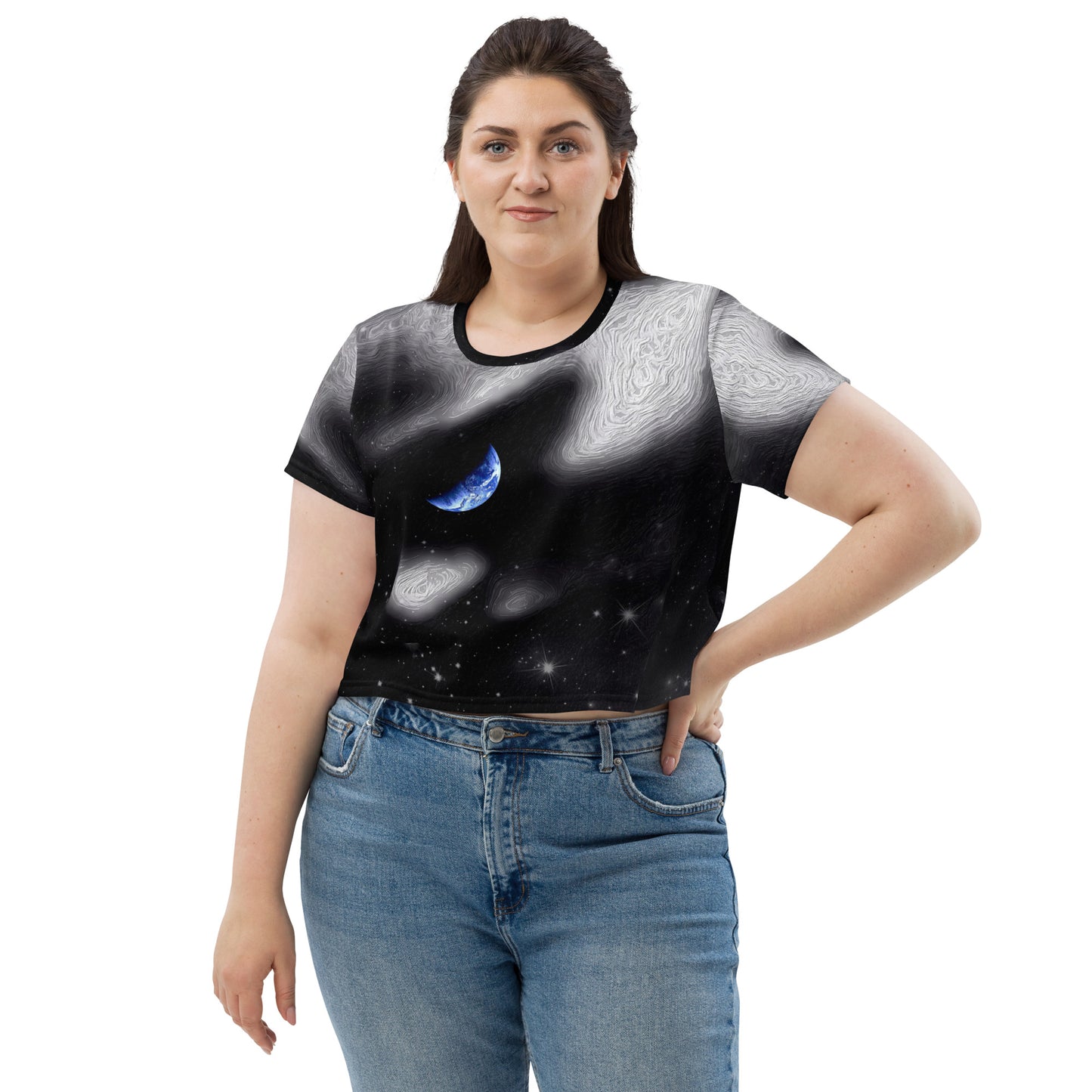 In The Quiet of Your Mind - Womens Crop Tee - iSAW Company