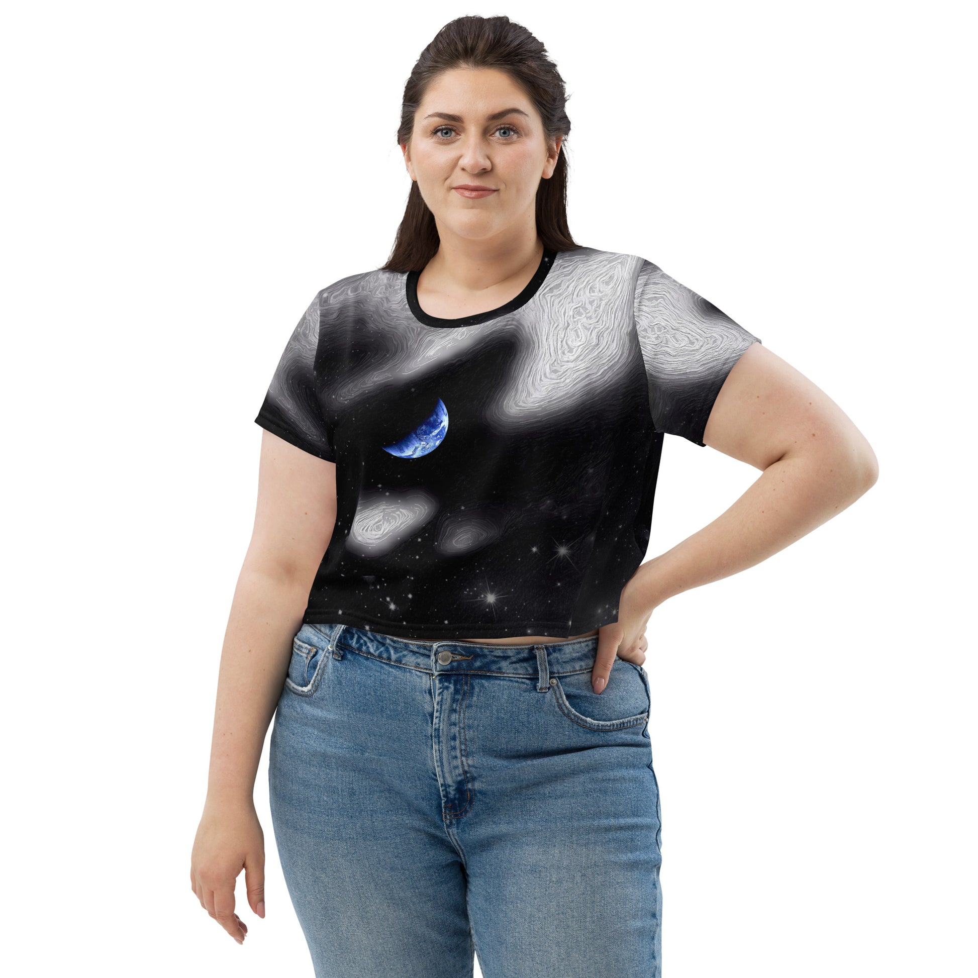 In The Quiet of Your Mind - Womens Crop Tee - iSAW Company