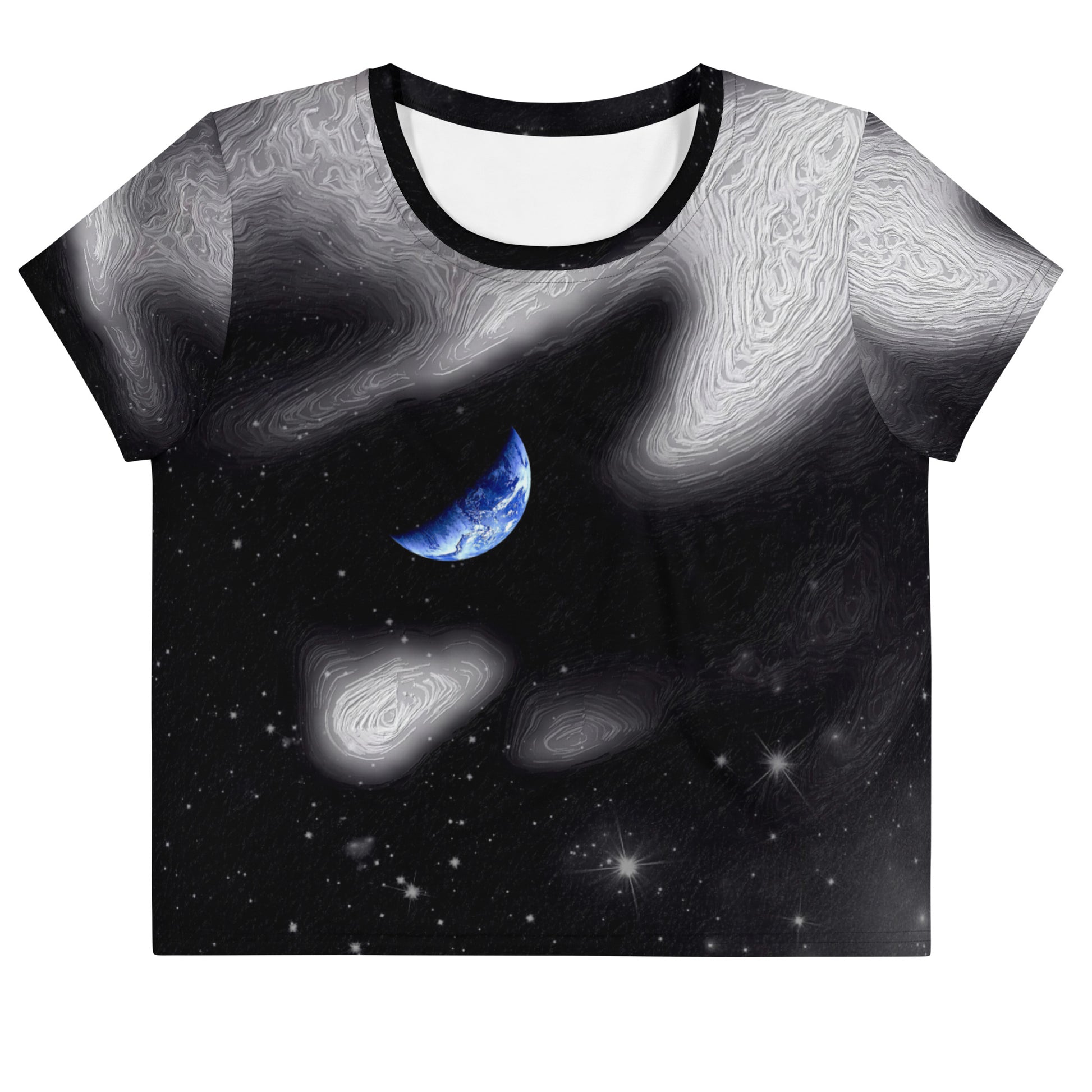 In The Quiet of Your Mind - Womens Crop Tee - iSAW Company