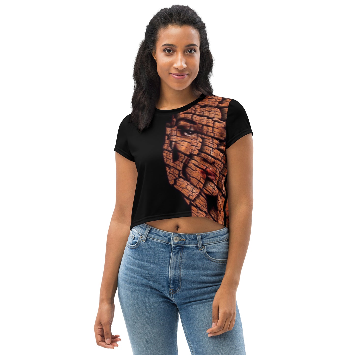 Bored Stiff - Womens Crop Tee - iSAW Company