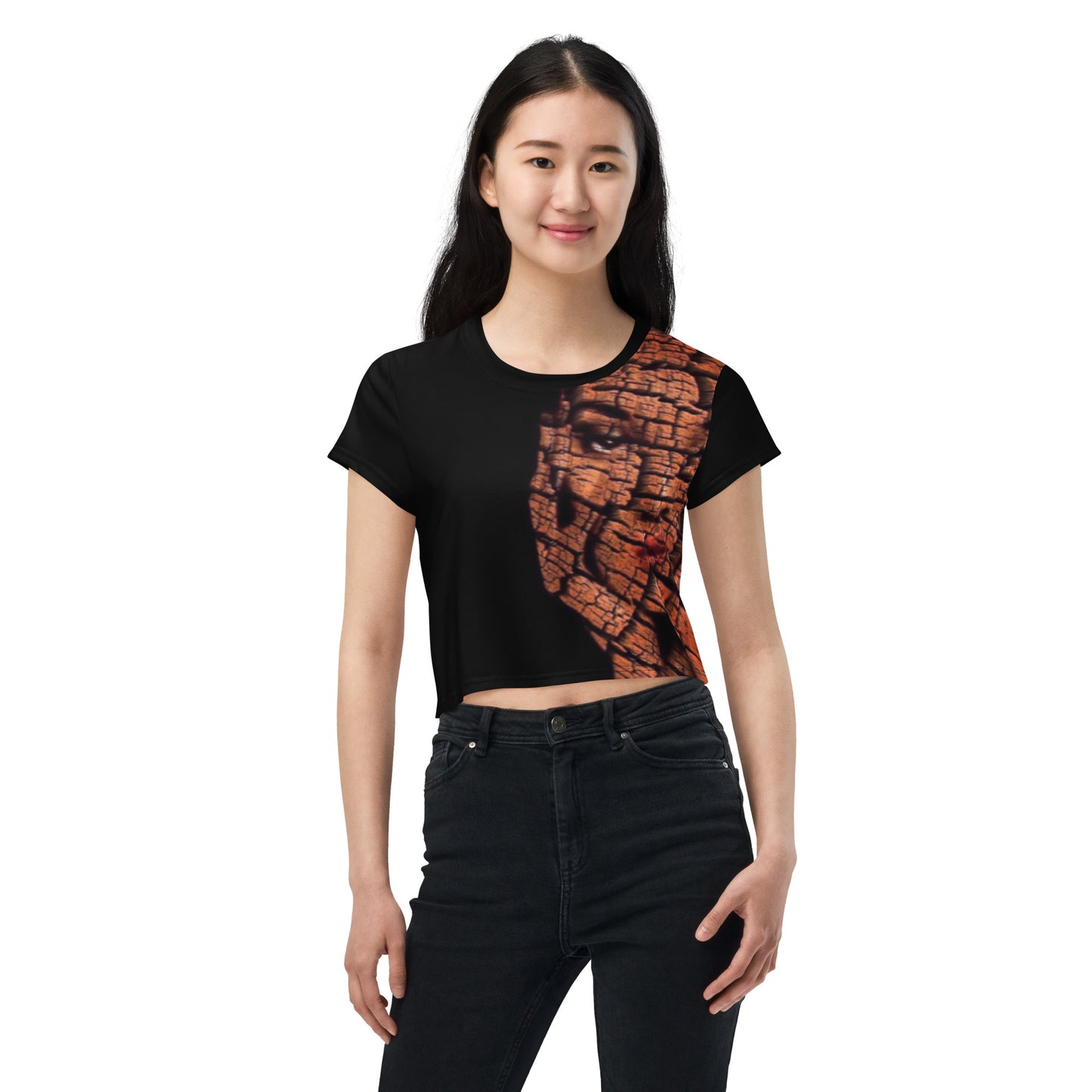 Bored Stiff - Womens Crop Tee - iSAW Company