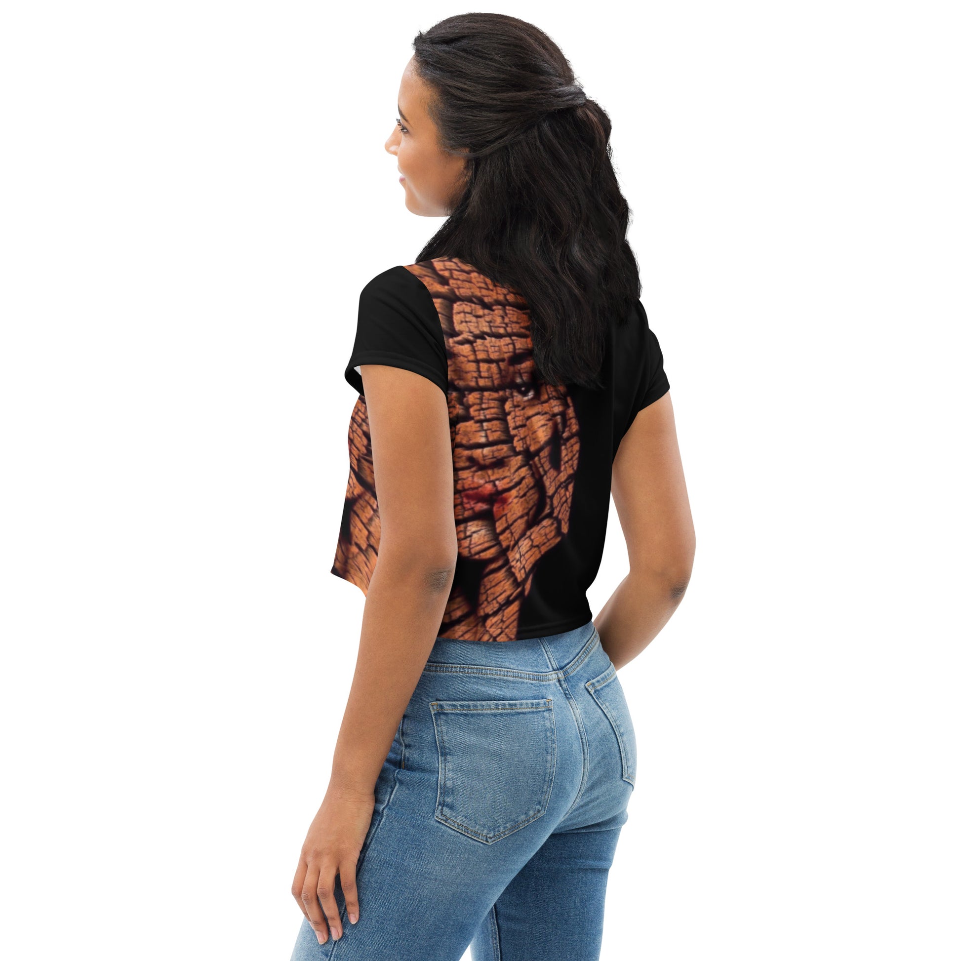 Bored Stiff - Womens Crop Tee - iSAW Company