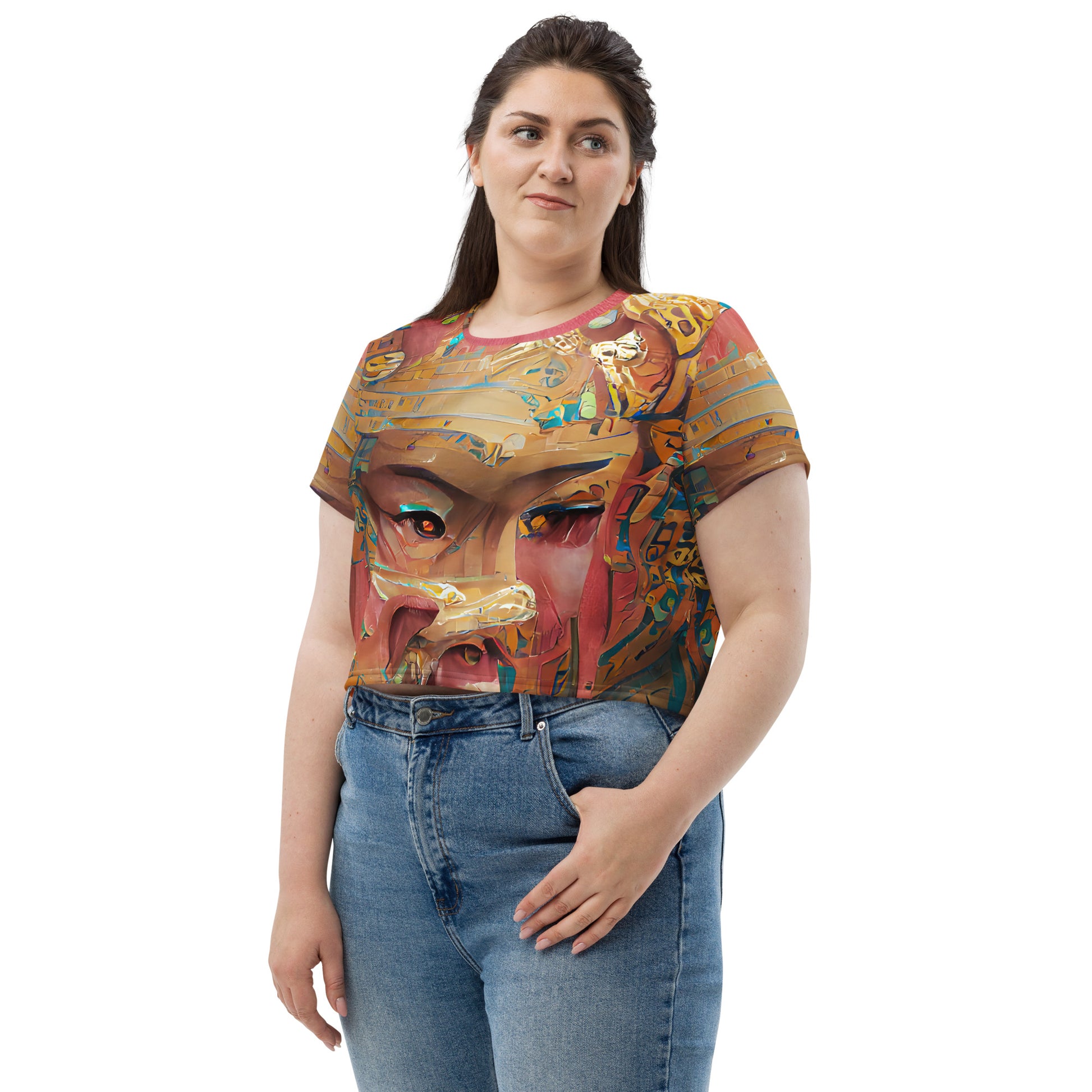 Huángdì - Womens Crop Tee - iSAW Company