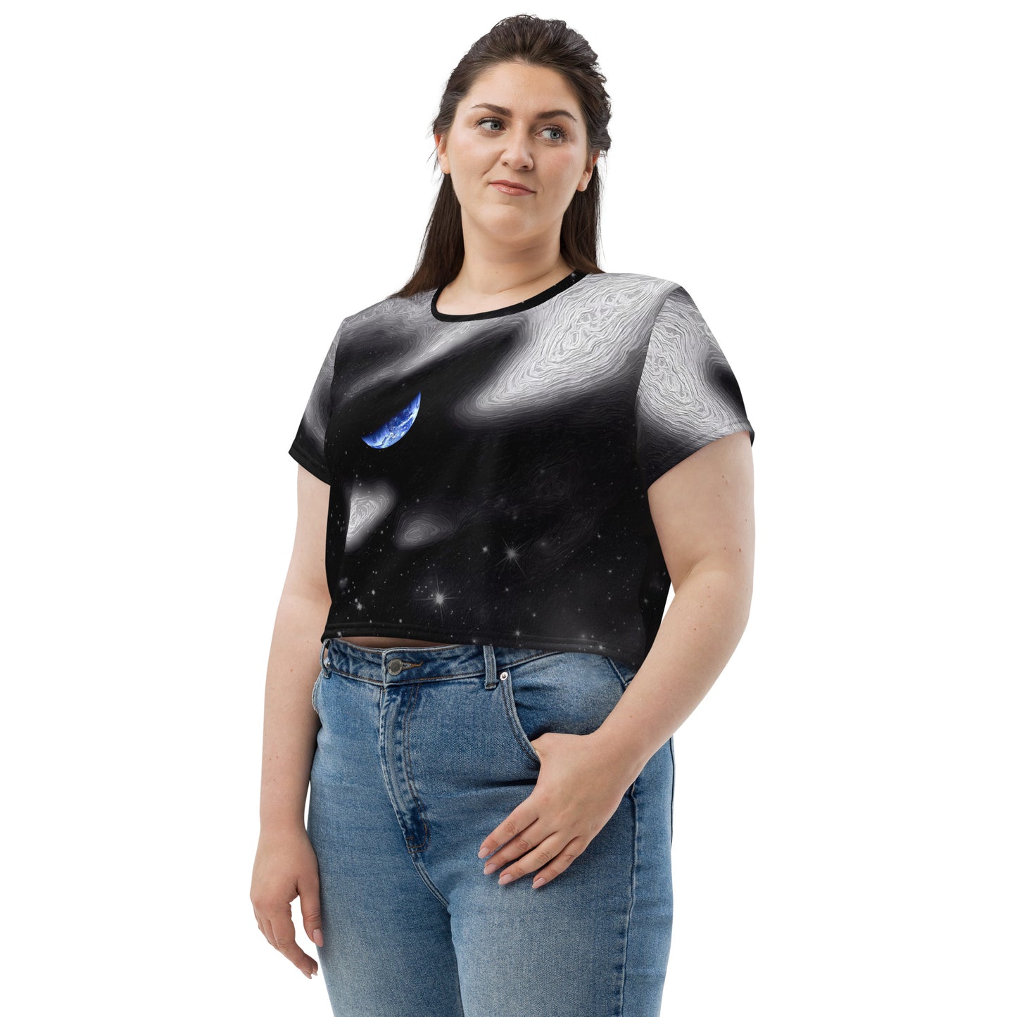 In The Quiet of Your Mind - Womens Crop Tee - iSAW Company