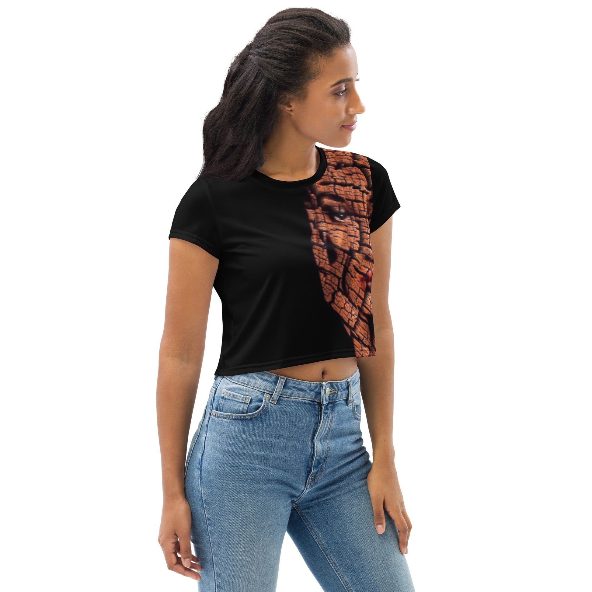 Bored Stiff - Womens Crop Tee - iSAW Company