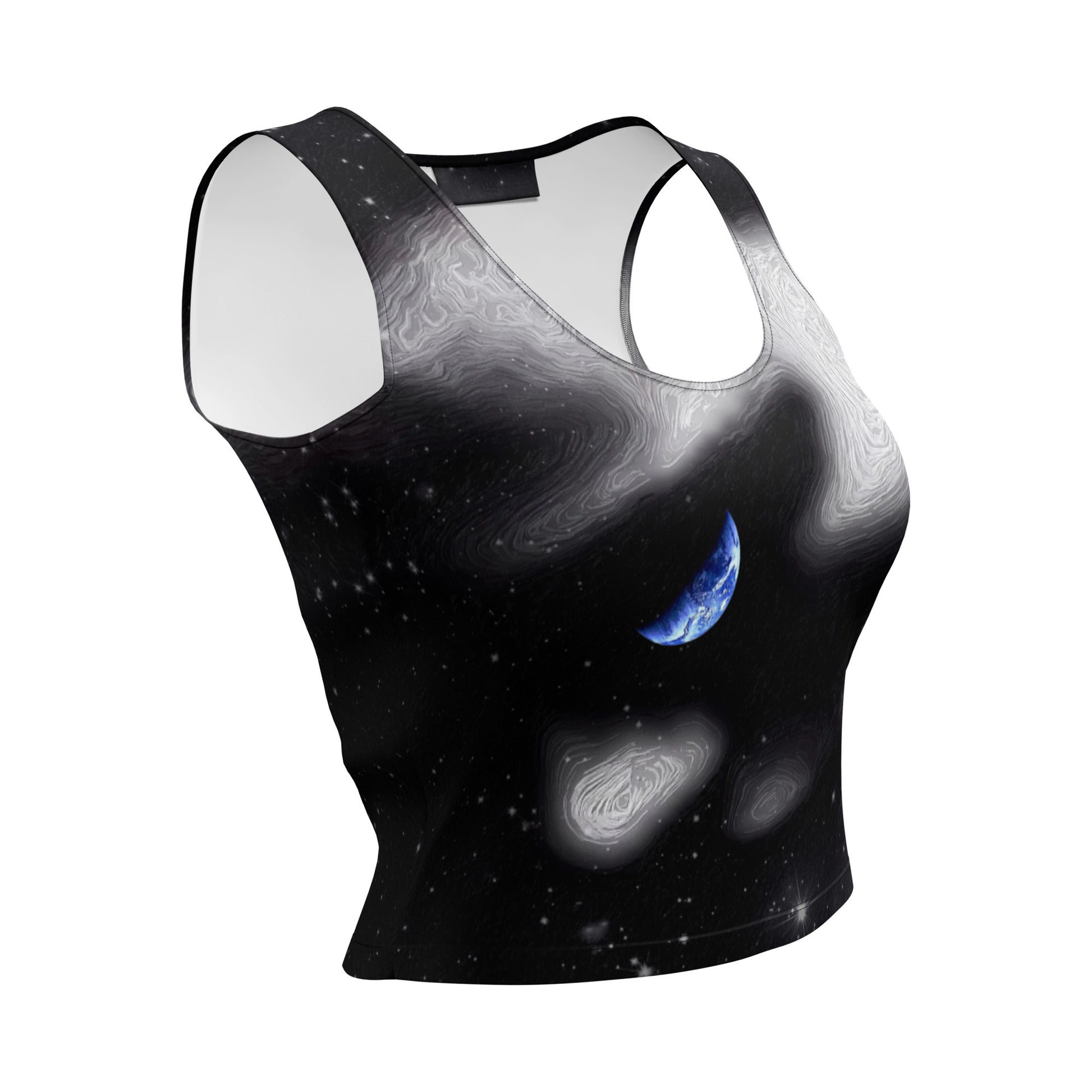 In The Quiet of Your Mind - Womens Crop Top - iSAW Company