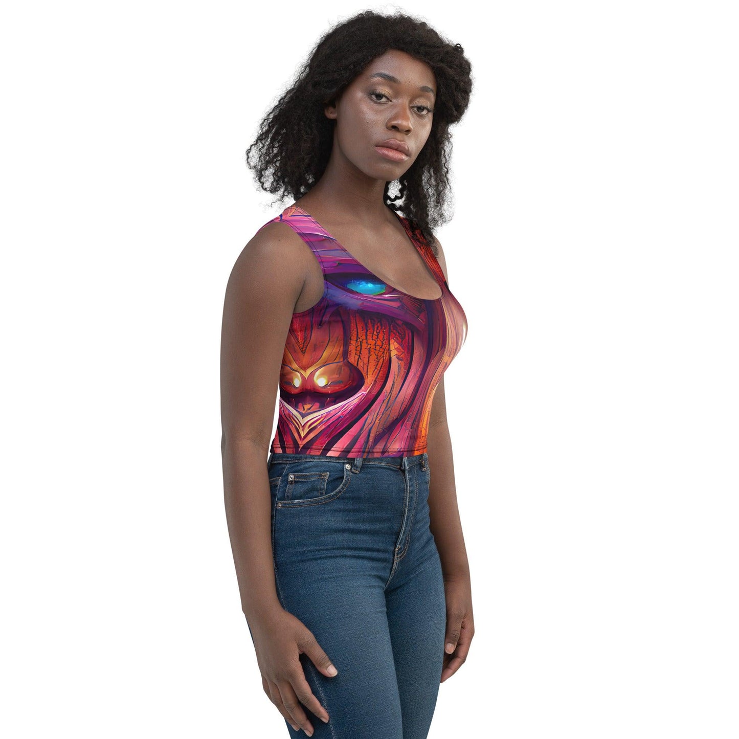 Hardwood - Womens Crop Top - iSAW Company