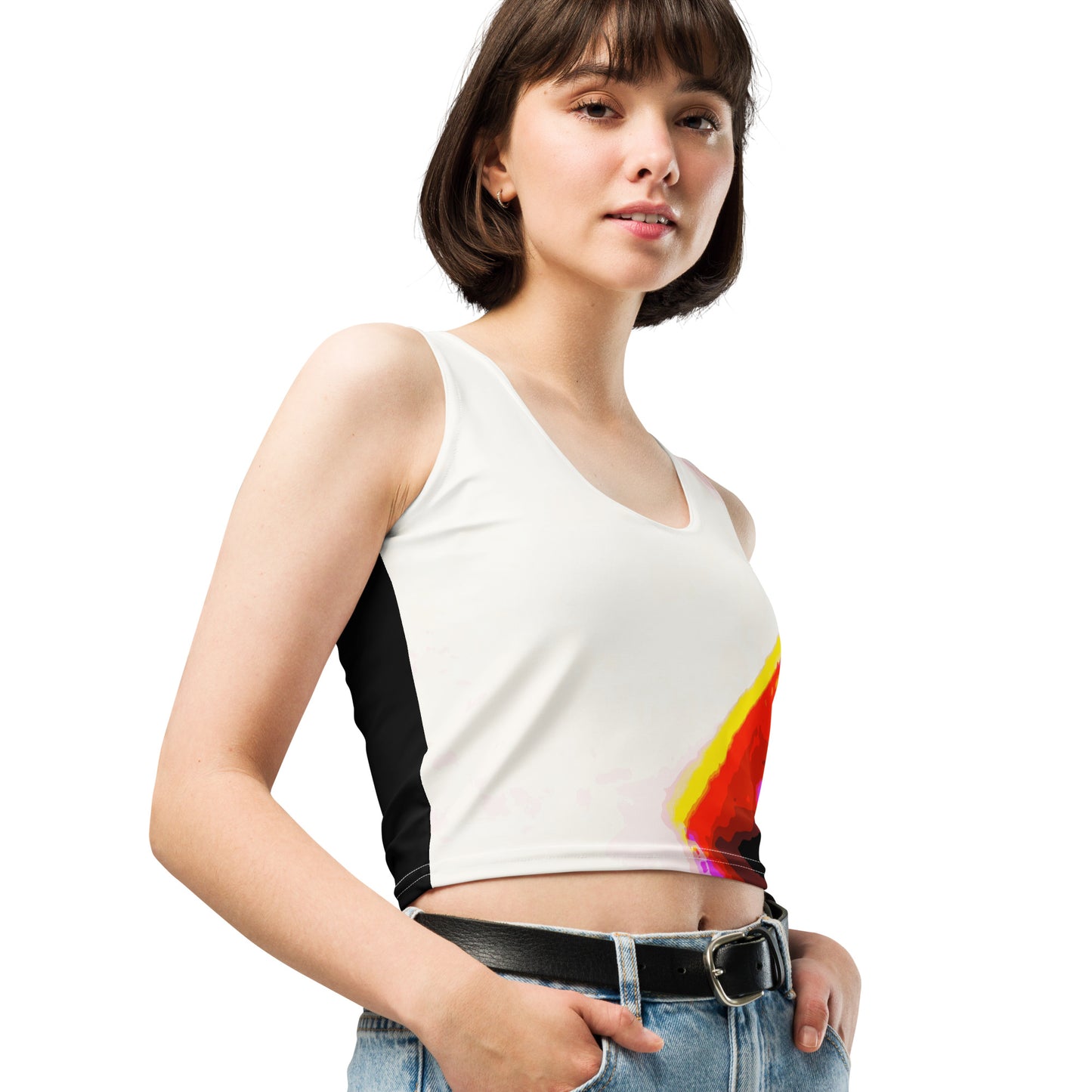 Miss Talk A Lot - Womens Crop Top