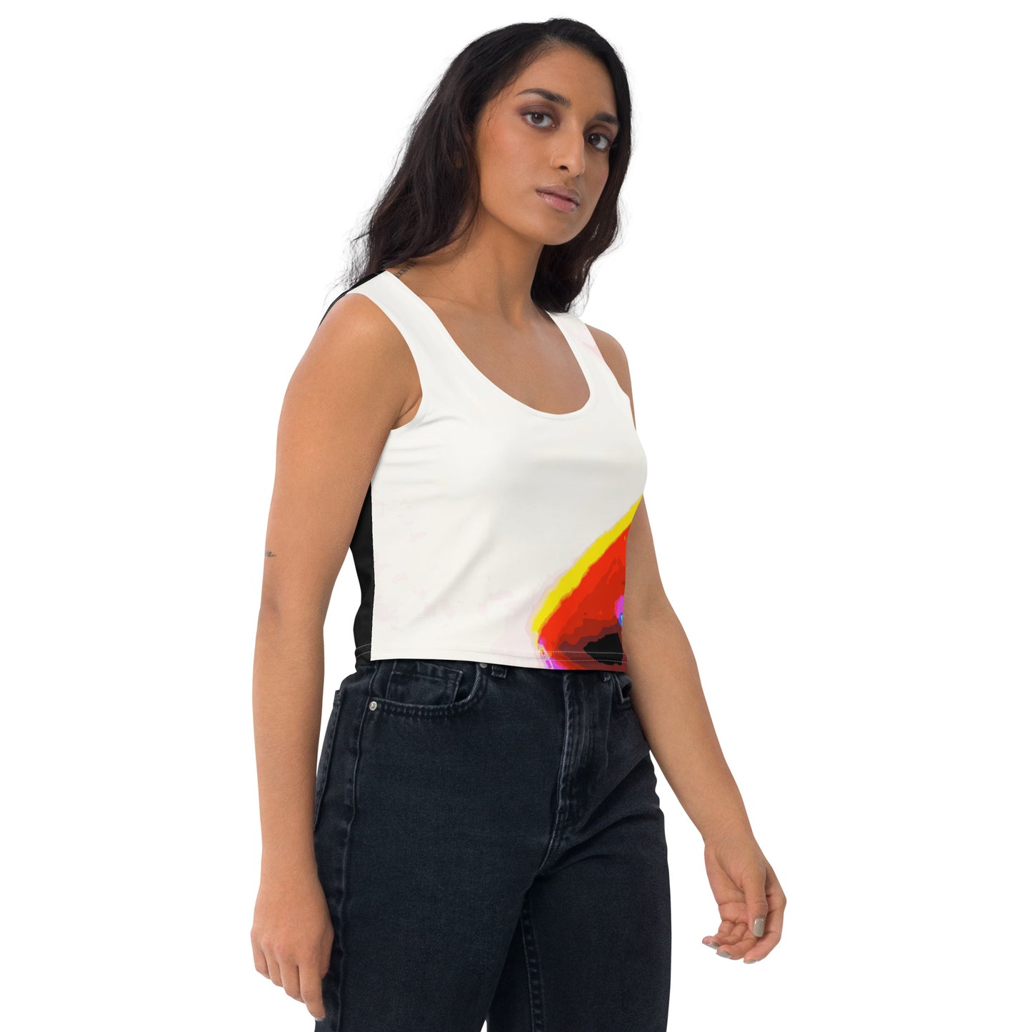 Miss Talk A Lot - Womens Crop Top