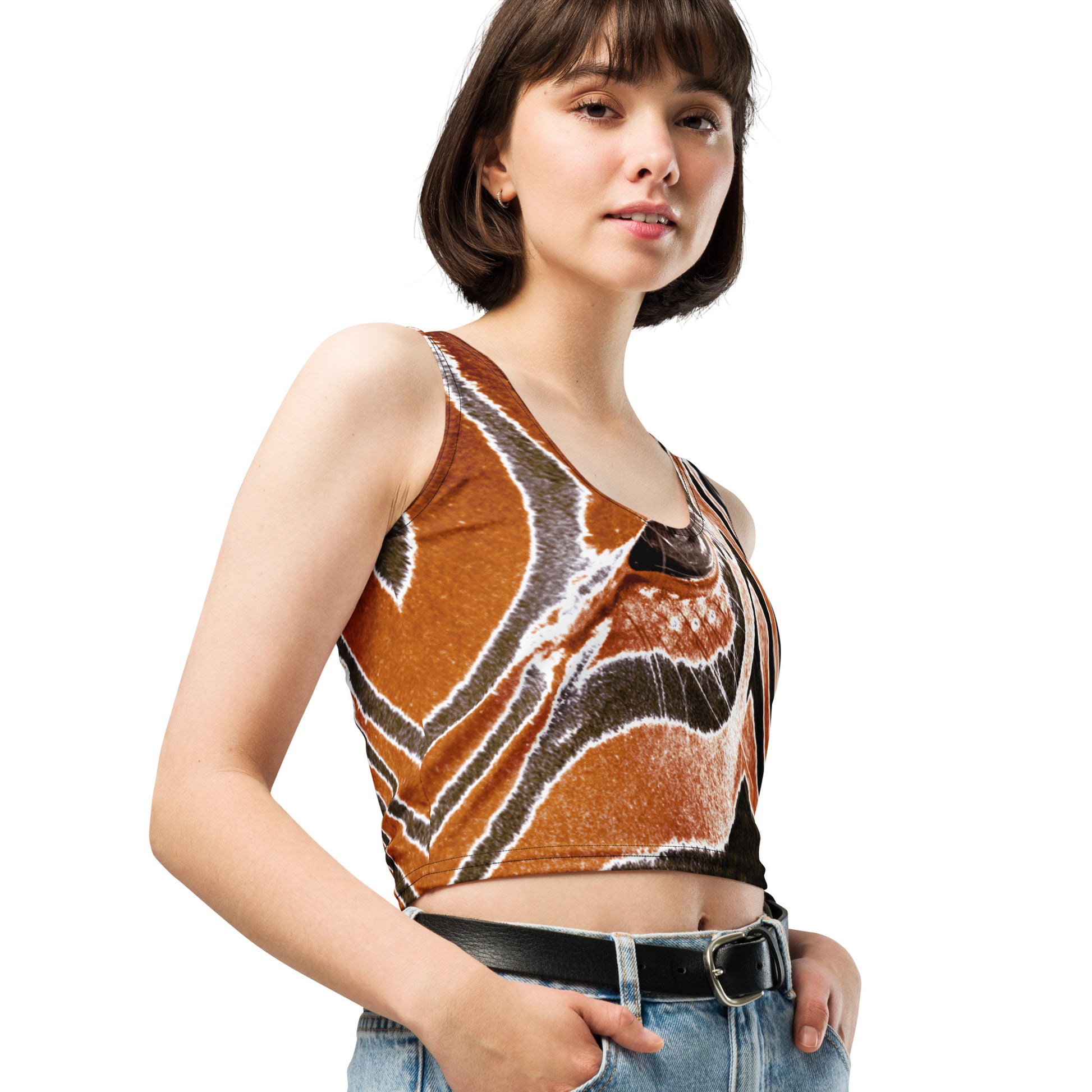 Feeling Revengeful - Womens Crop Top - iSAW Company