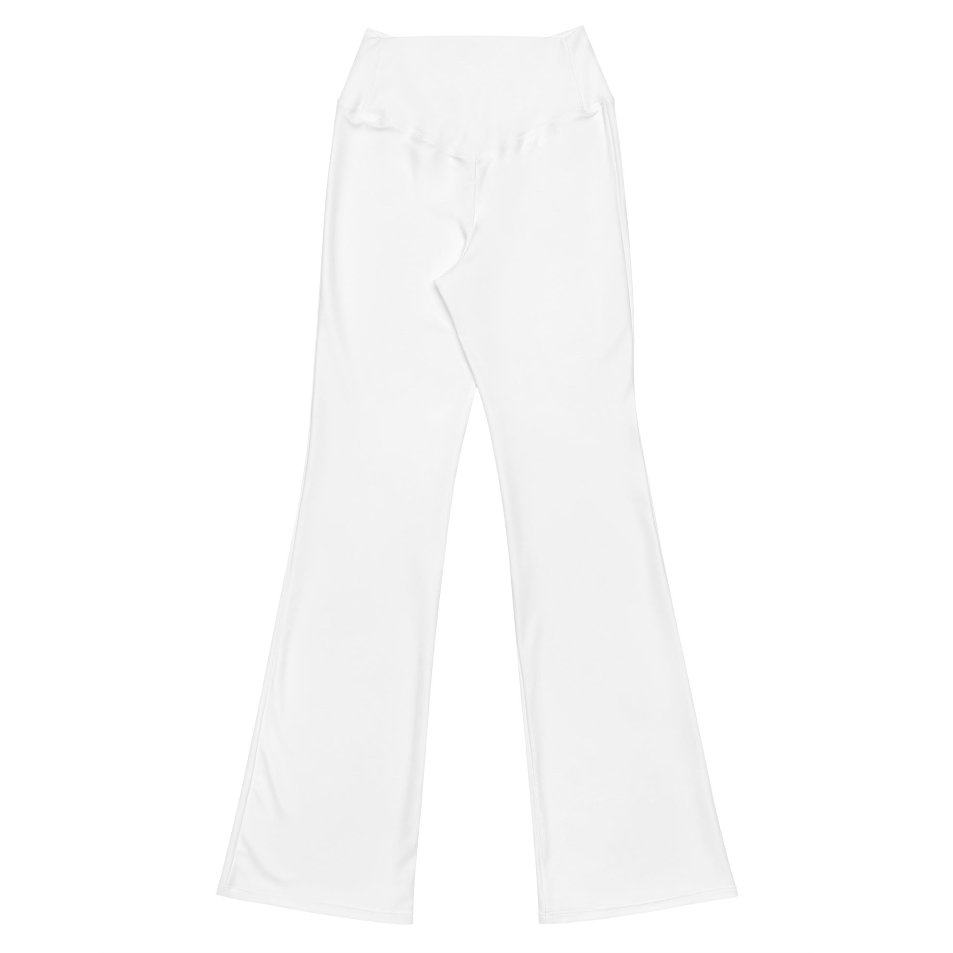 iSAW Womens White Flare Leggings - iSAW Company