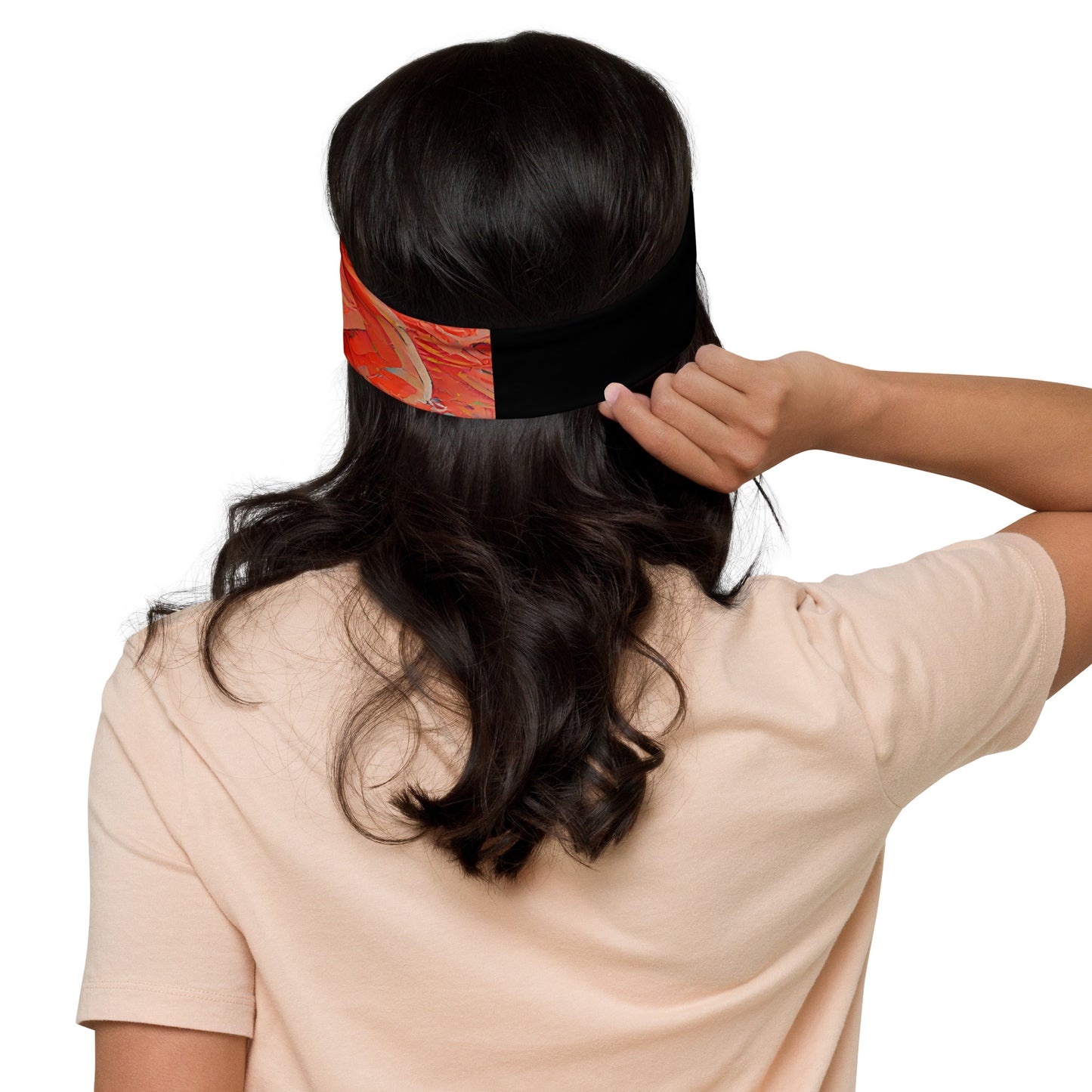 Half Black Half Hónghǎi - Headband - iSAW Company