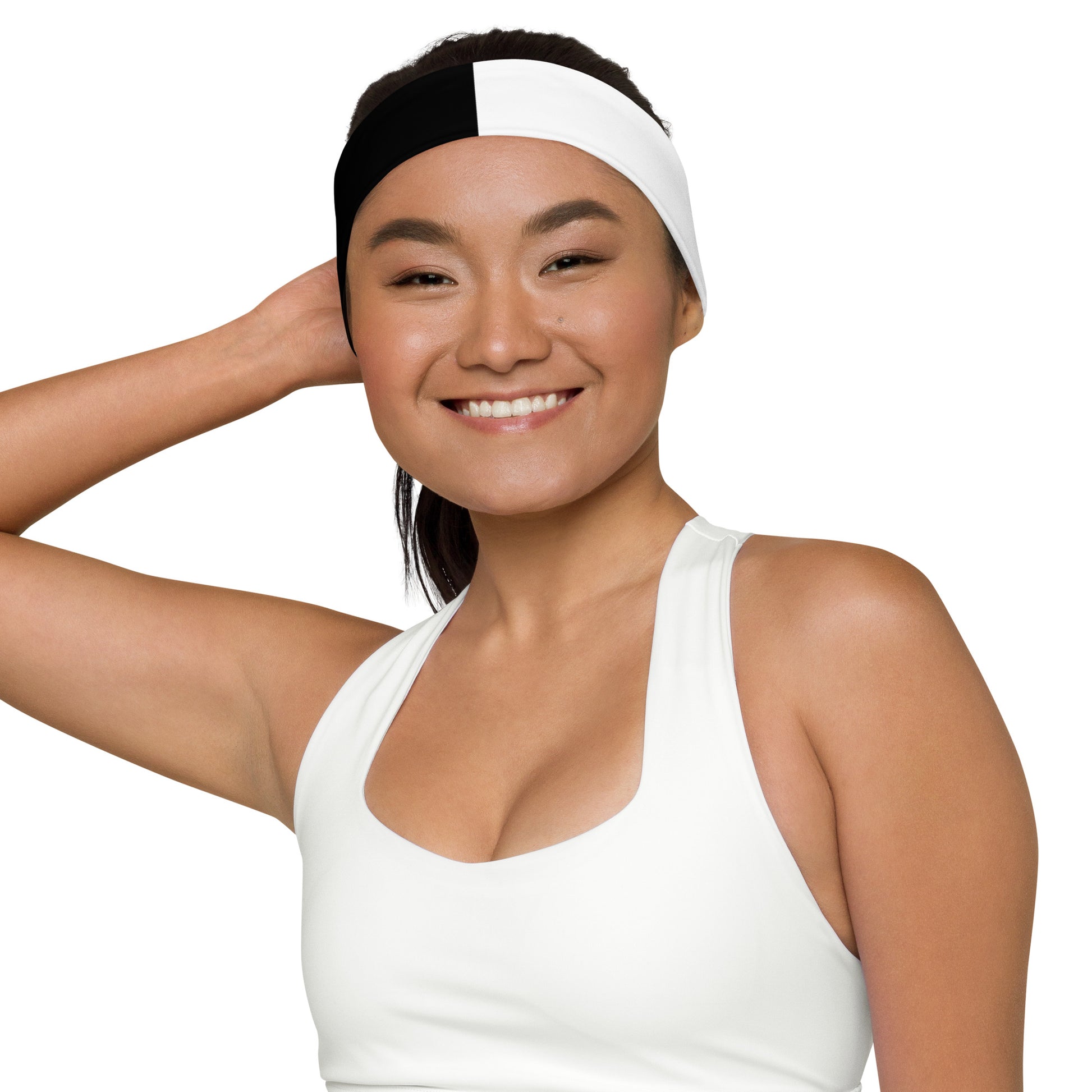 Half Black Half White - Headband - iSAW Company