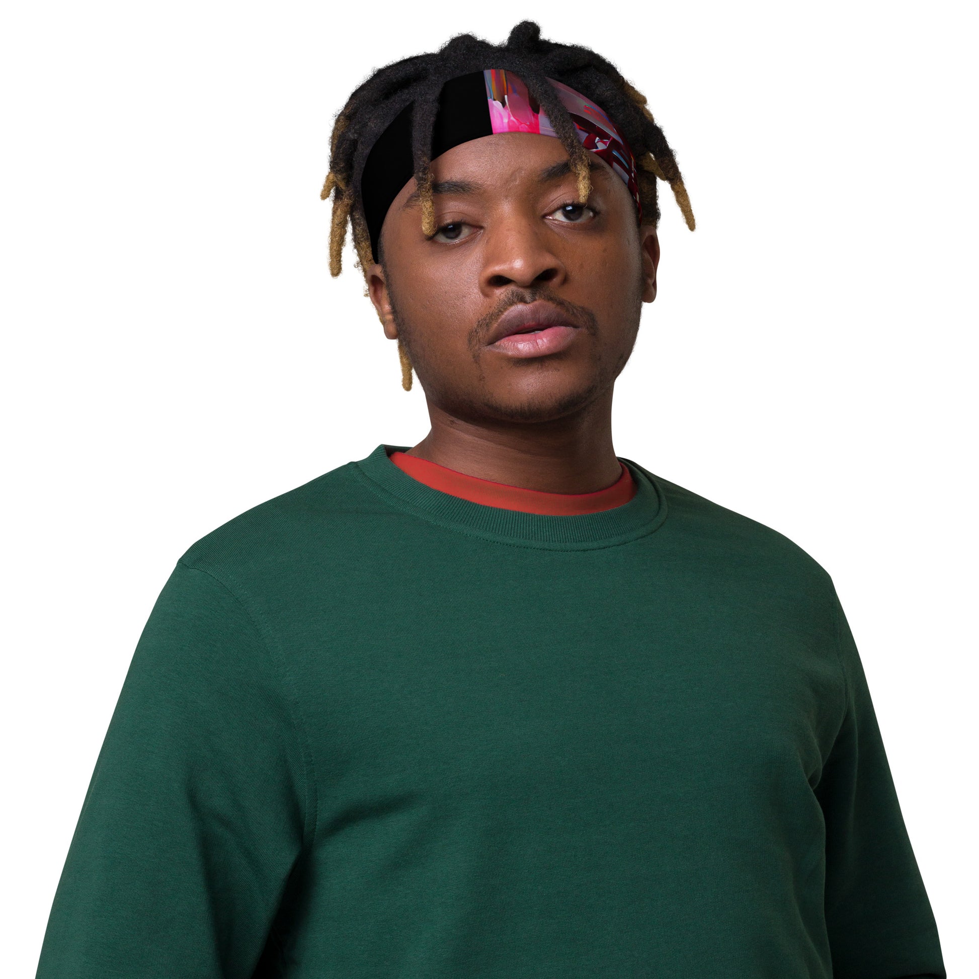 Half Black Half Báijiǔ - Headband - iSAW Company