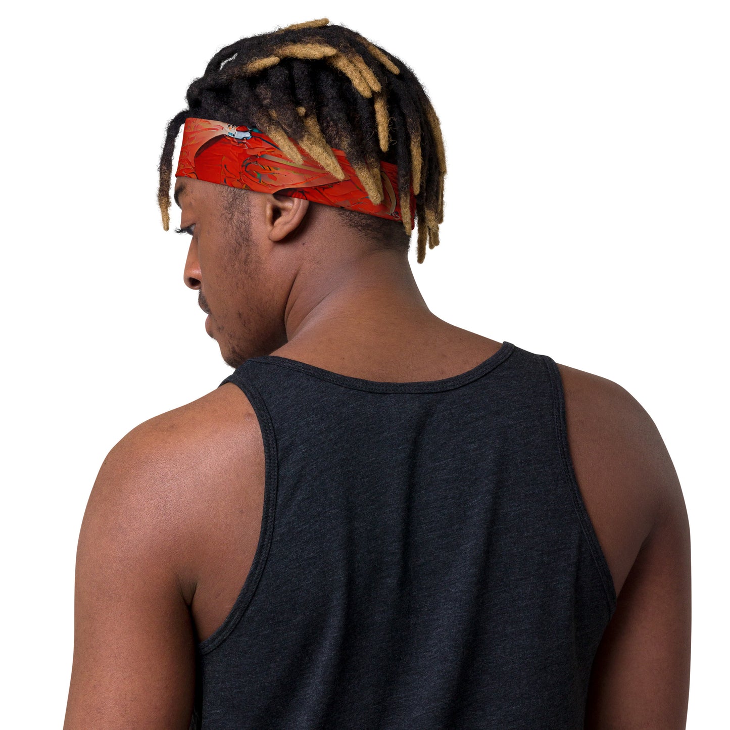 Half Black Half Hónghǎi - Headband - iSAW Company