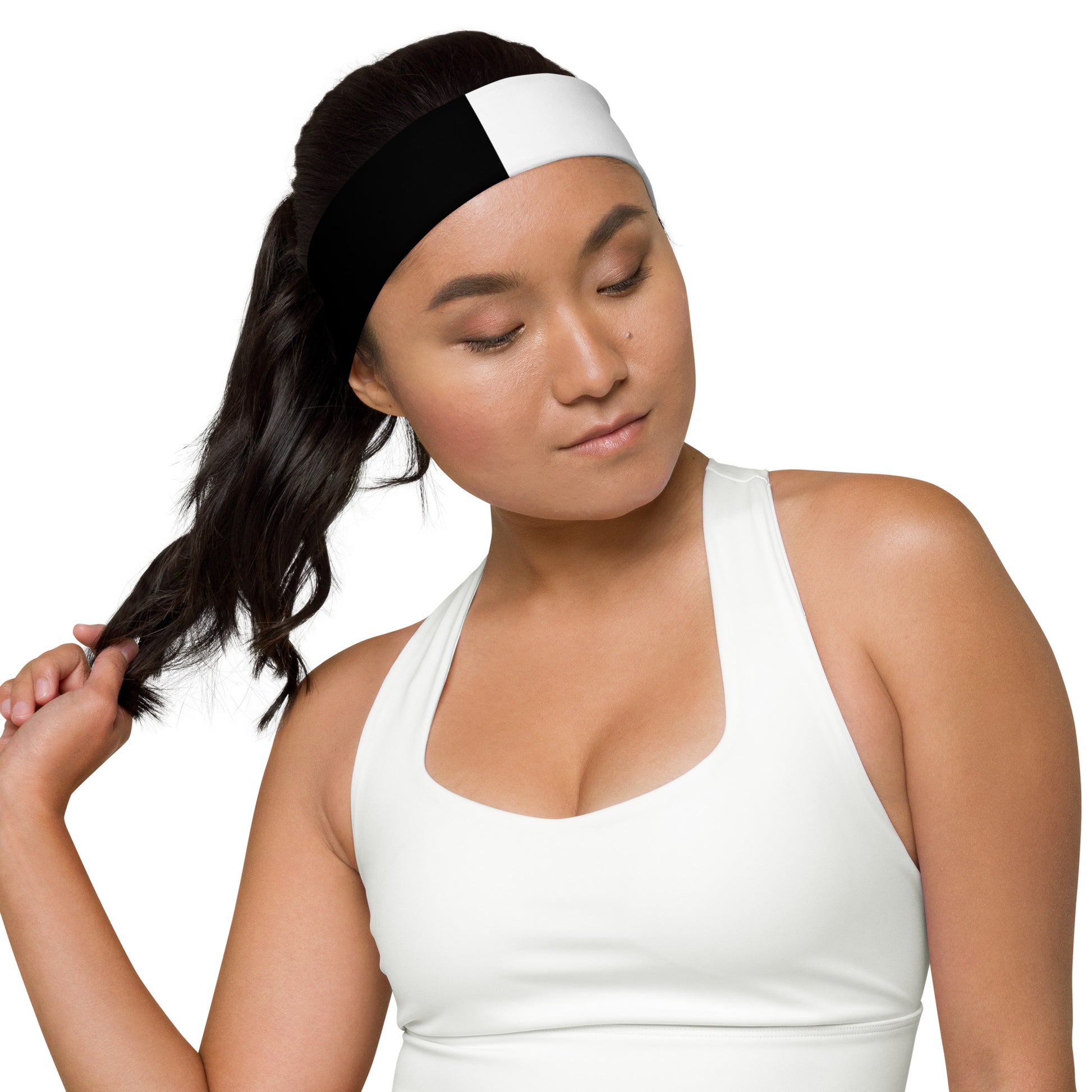 Half Black Half White - Headband - iSAW Company