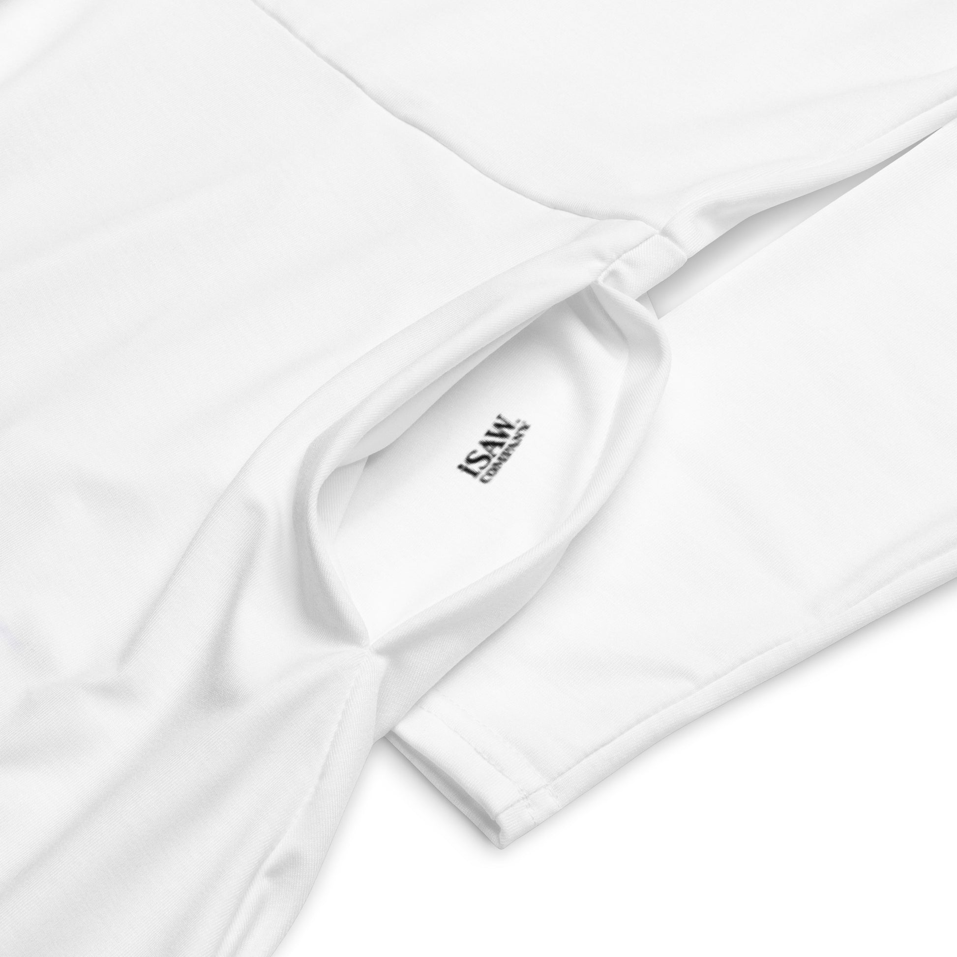 Watercolour Blue Splash - Womens Long Sleeve Midi Dress - iSAW Company