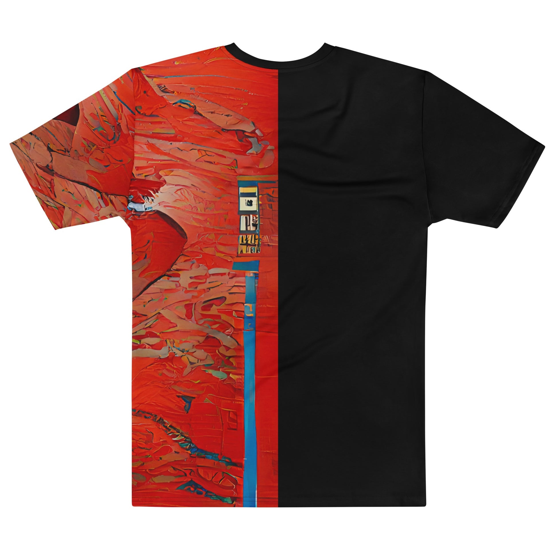 Half Black Half Hónghǎi - Mens T-Shirt - iSAW Company