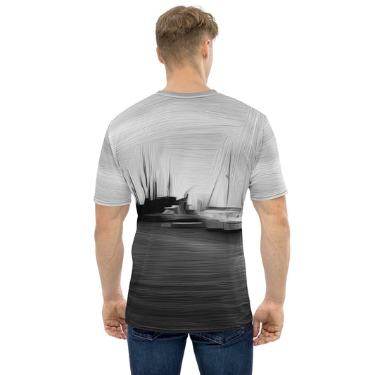 The Sleeping Yachts (at Night) - Mens T-Shirt - iSAW Company