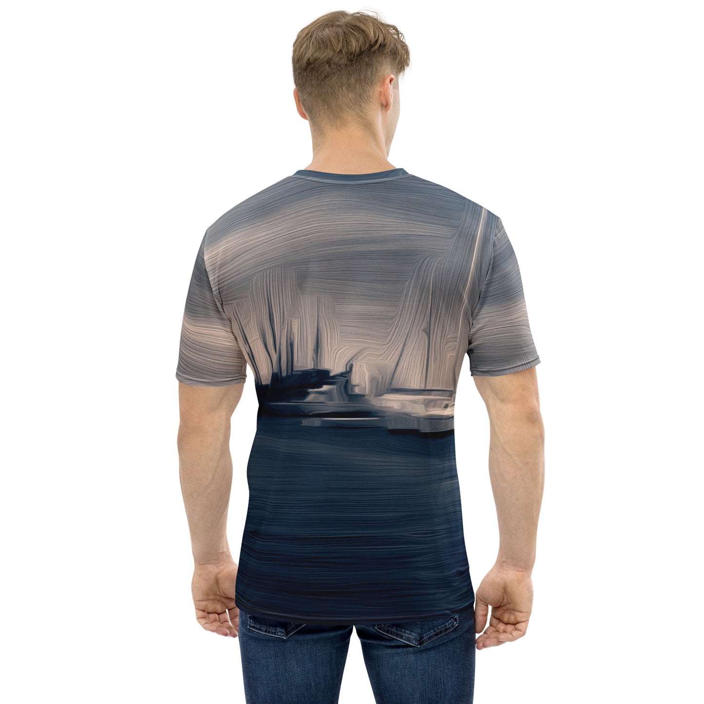 The Sleeping Yachts (at Sunrise) - Mens T-Shirt - iSAW Company