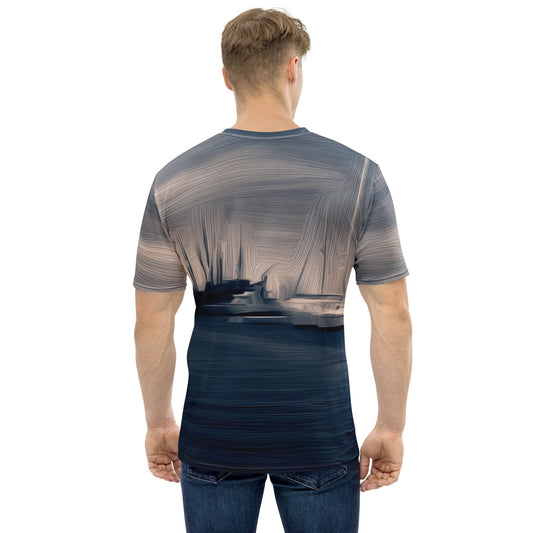 The Sleeping Yachts (at Sunrise) - Mens T-Shirt - iSAW Company