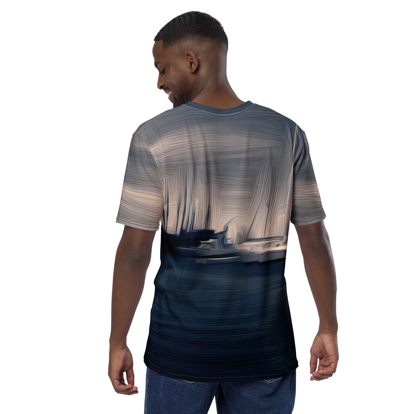 The Sleeping Yachts (at Sunrise) - Mens T-Shirt - iSAW Company