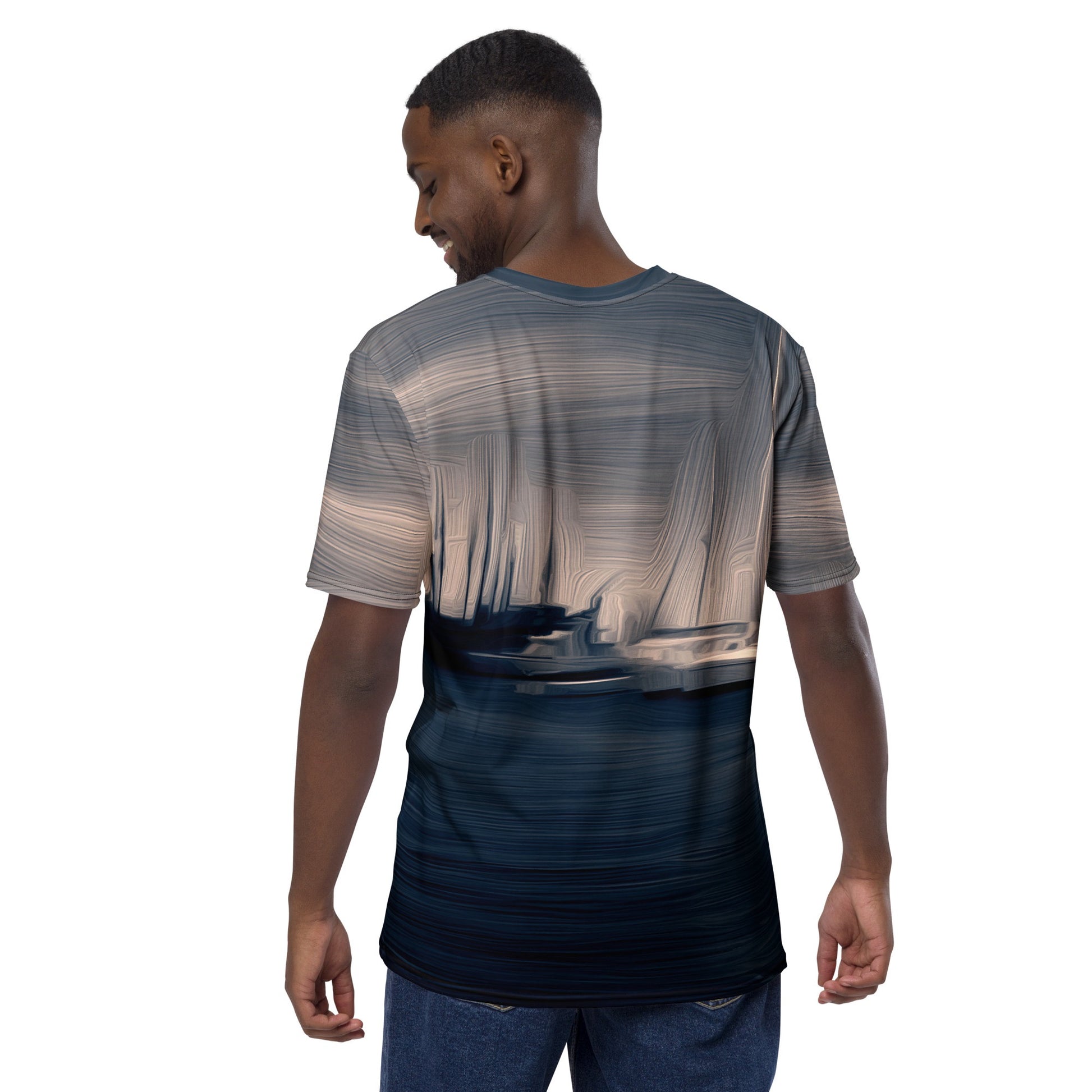 The Sleeping Yachts (at Sunrise) - Mens T-Shirt - iSAW Company