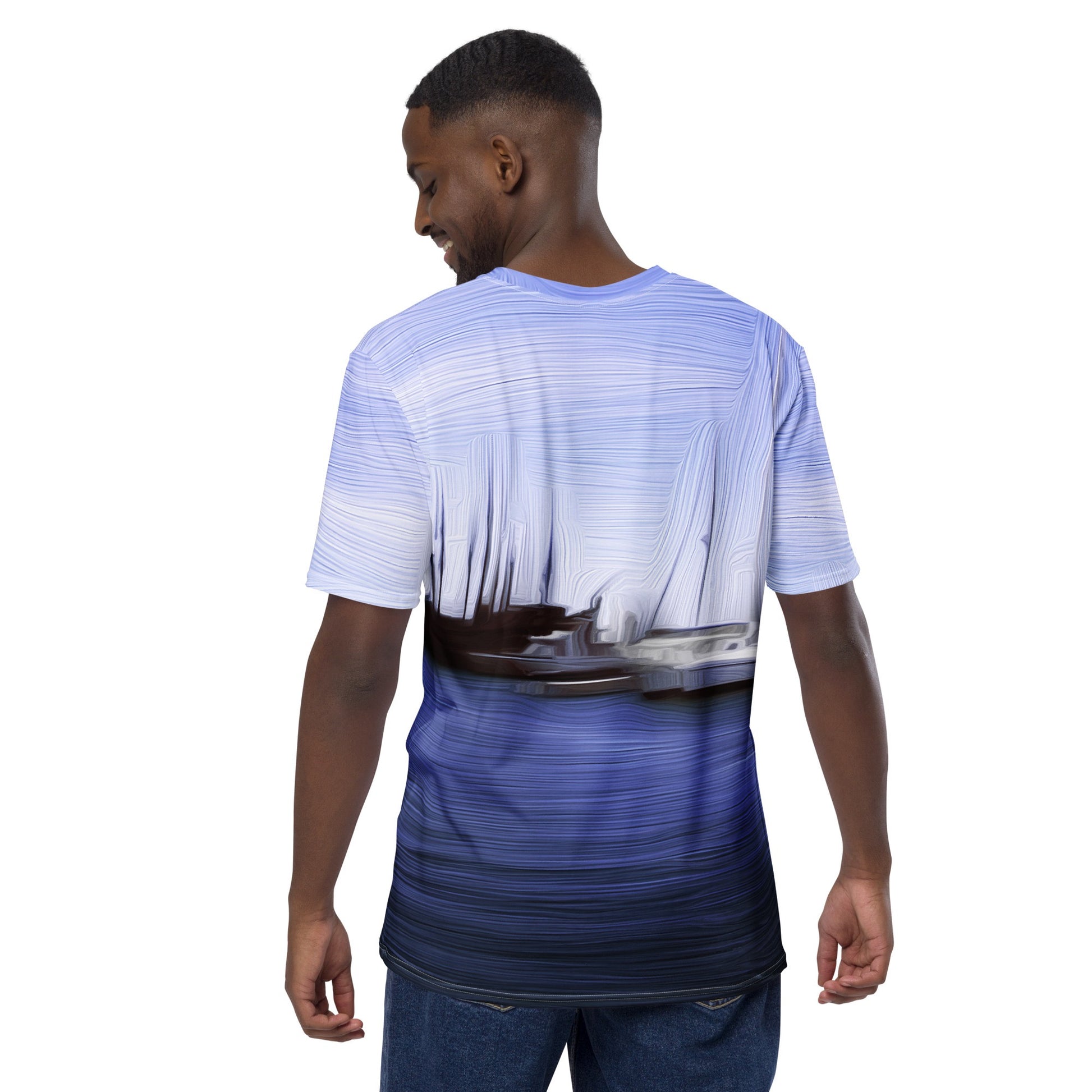 The Sleeping Yachts (at Afternoon) - Mens T-Shirt iSAW Company