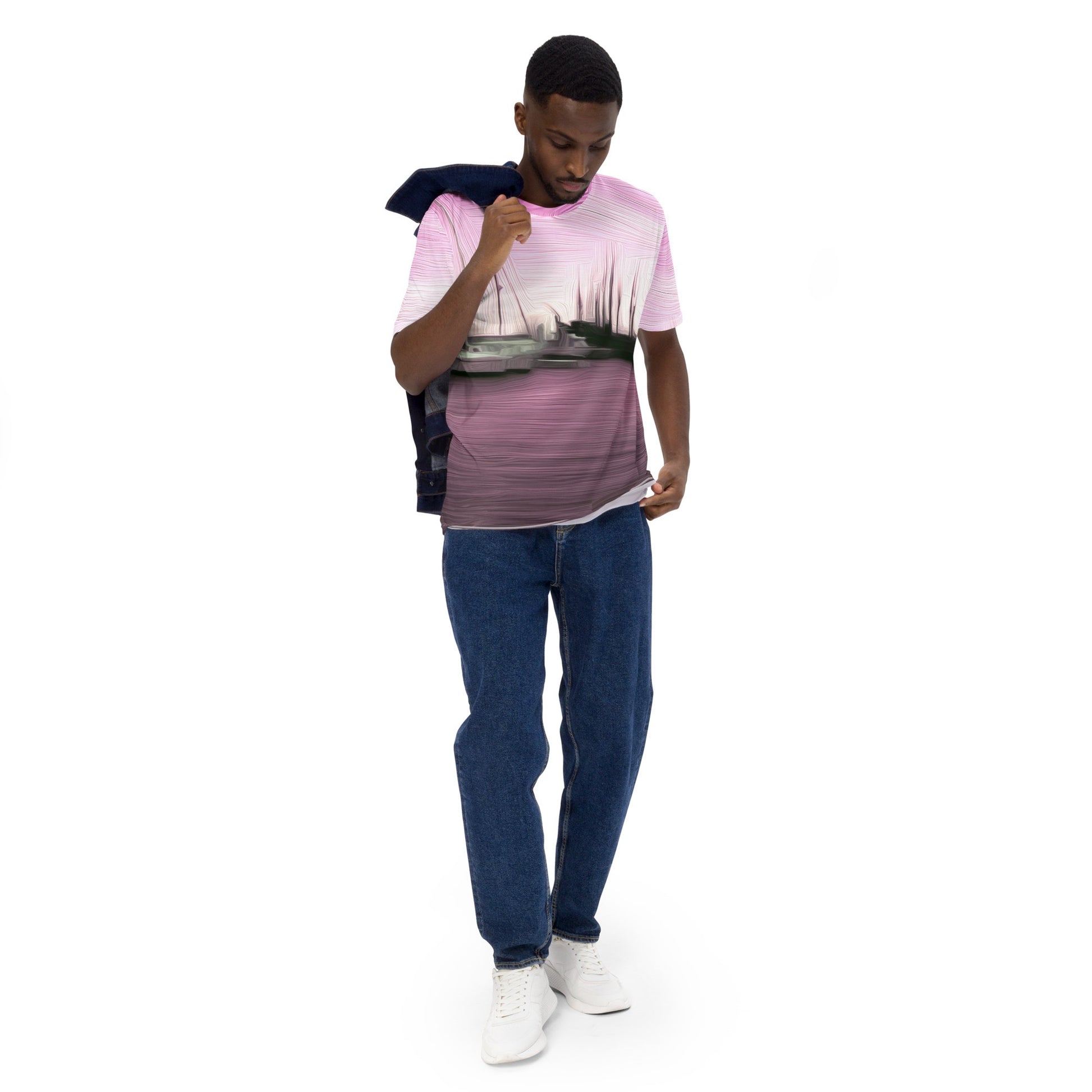 The Sleeping Yachts (at Evening) - Mens T-Shirt - iSAW Company