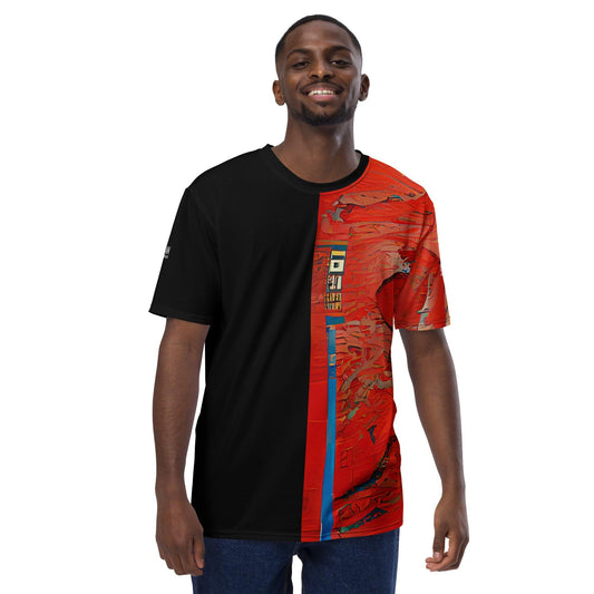 Half Black Half Hónghǎi - Mens T-Shirt - iSAW Company