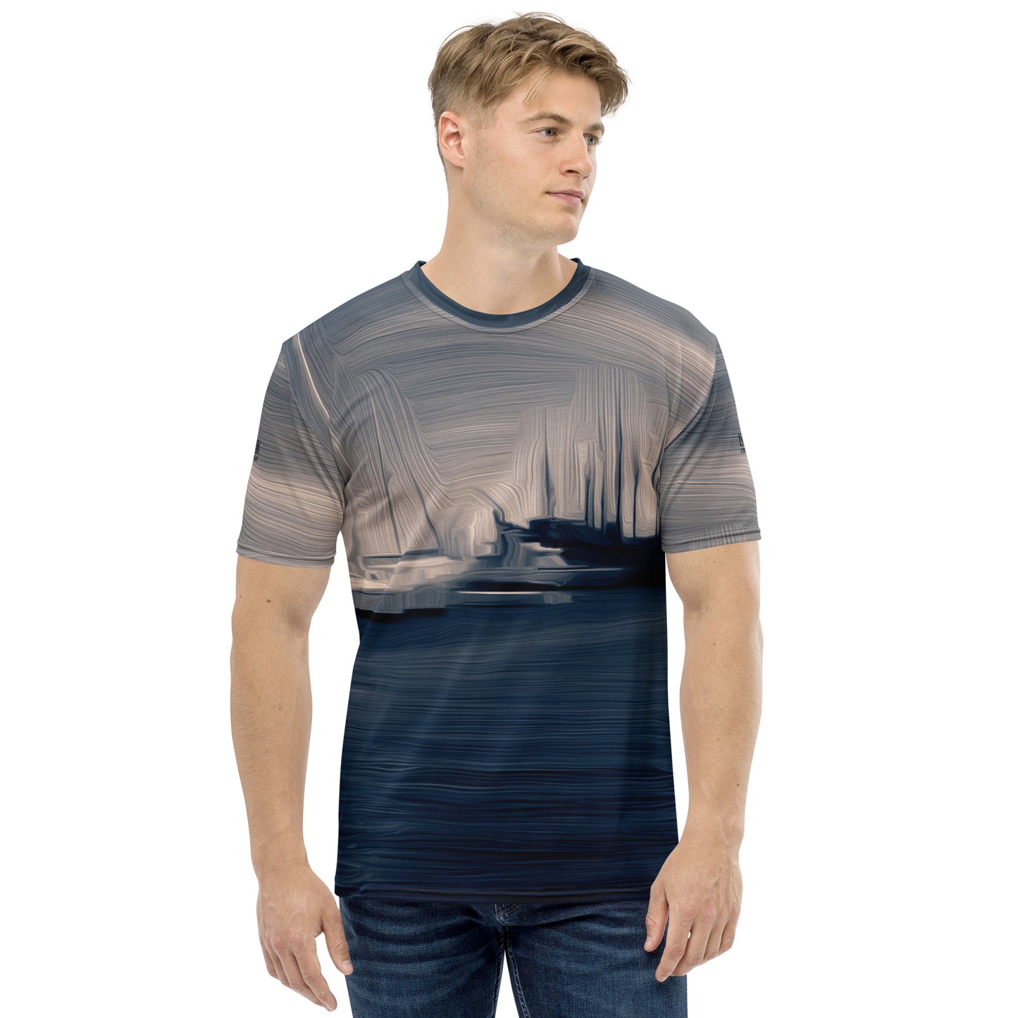 The Sleeping Yachts (at Sunrise) - Mens T-Shirt