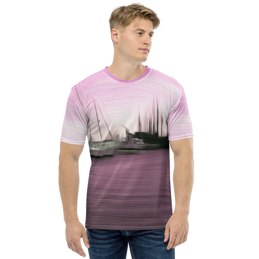 The Sleeping Yachts (at Evening) - Mens T-Shirt