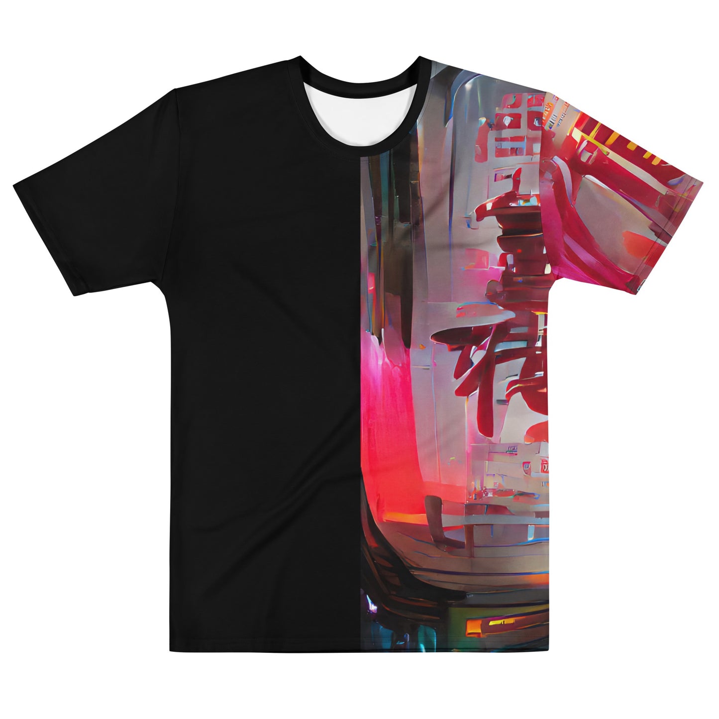 Half Black Half Báijiǔ - Mens T-Shirt - iSAW Company