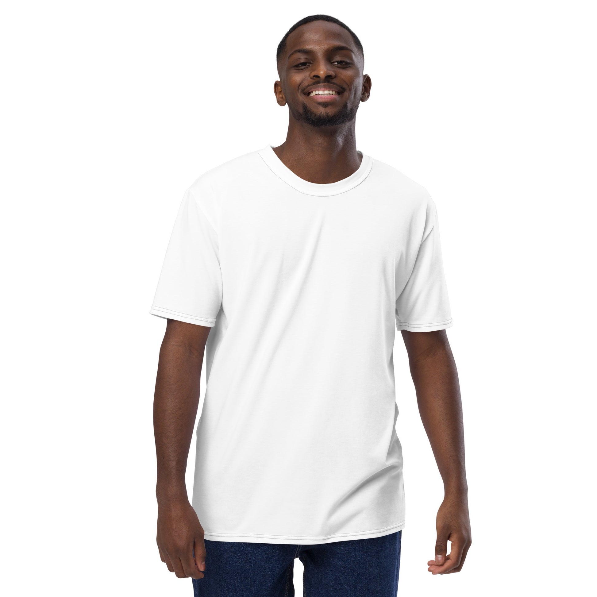 iSAW Mens White T-Shirt - iSAW Company